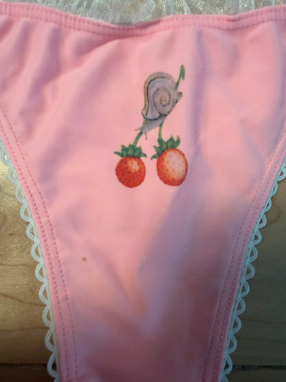 Perfectly Imperfect Medieval Snail Thong — Size XS