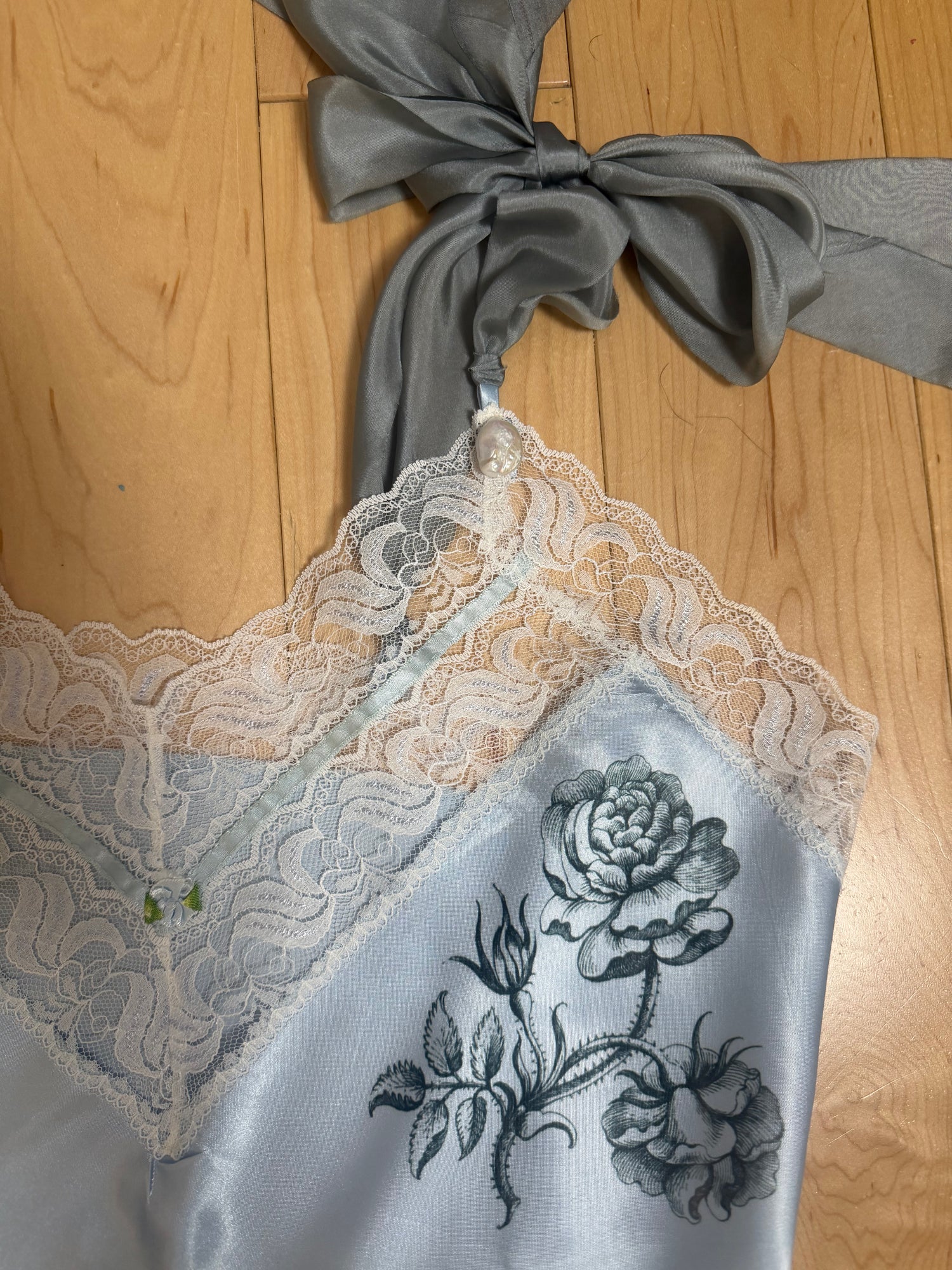 Powder Blue Bat Cami