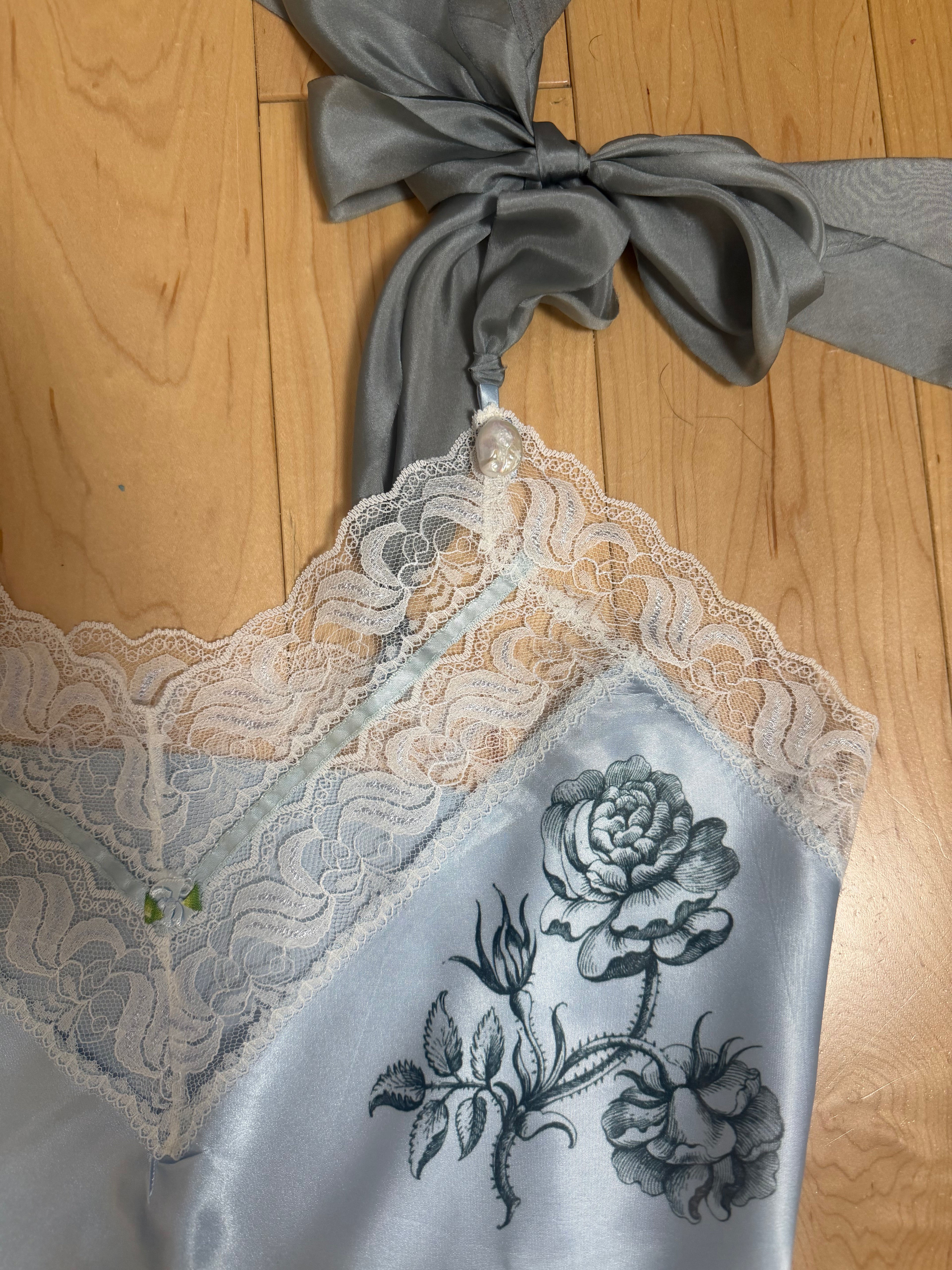 Powder Blue Bat Cami