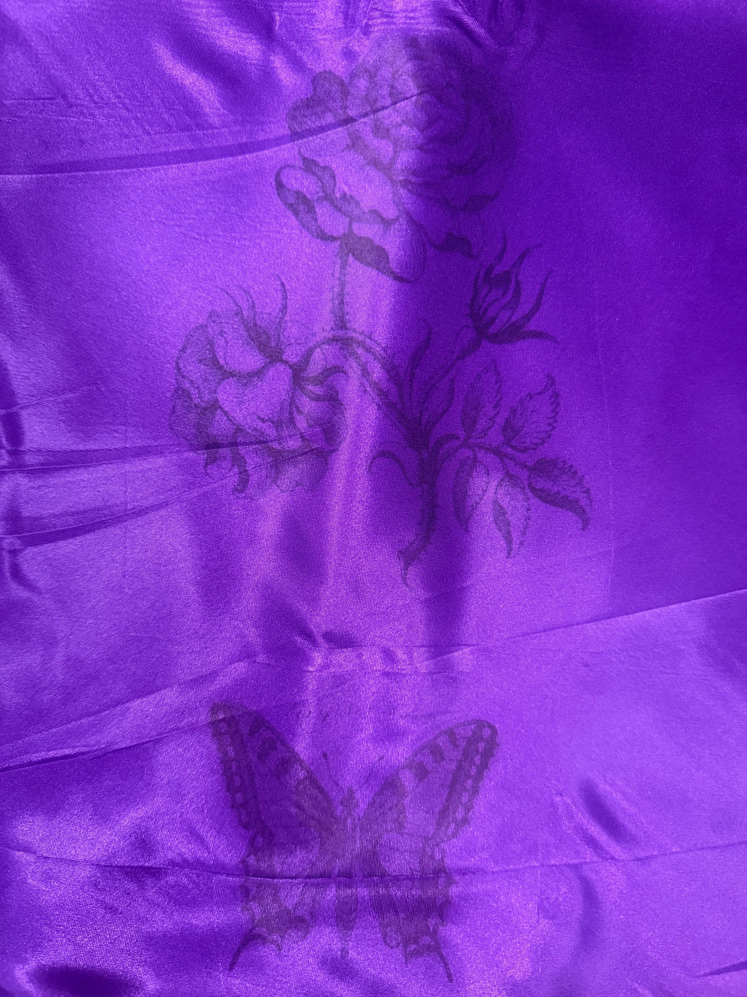 Perfectly Imperfect Purple Bat Chemise