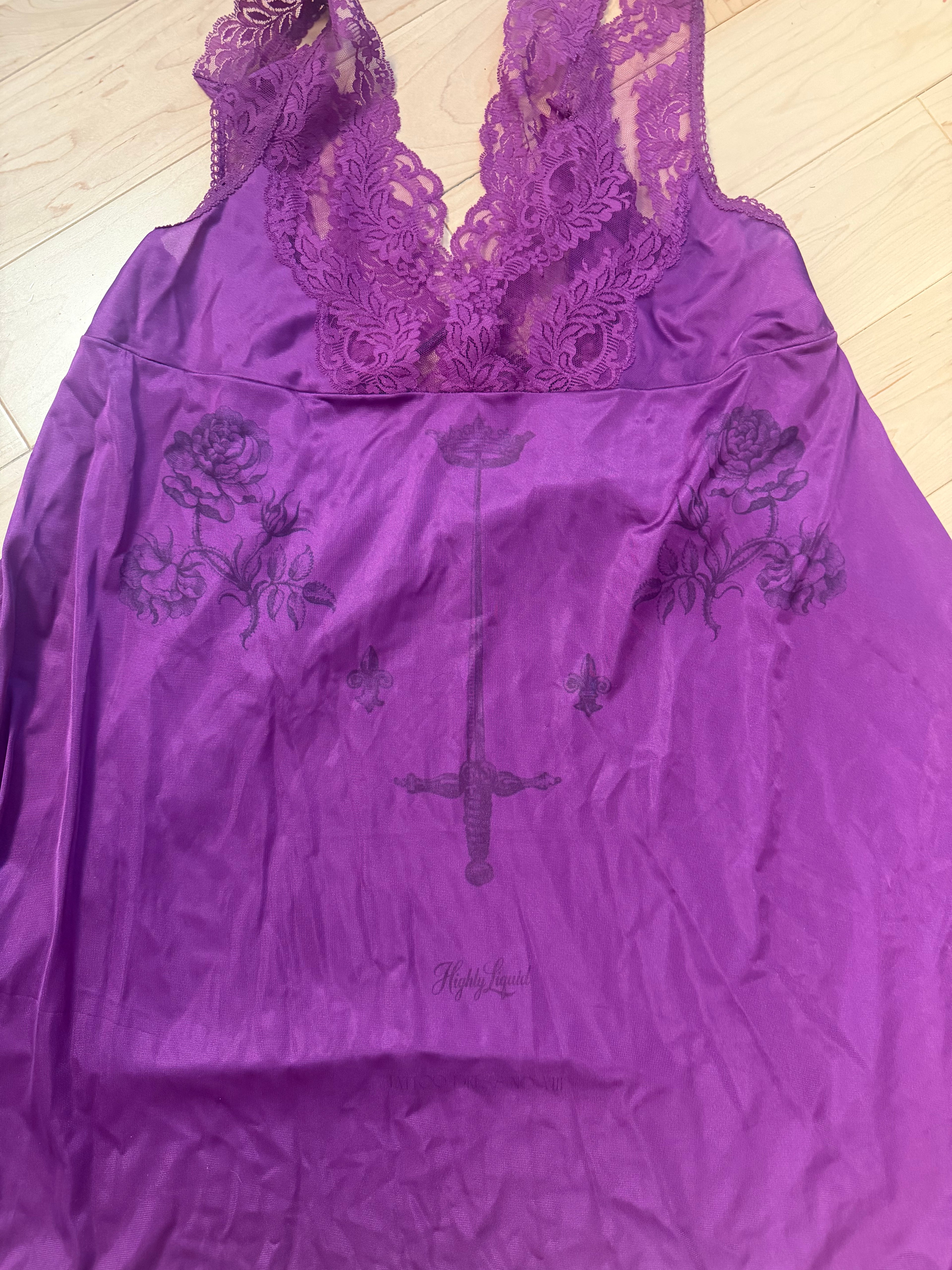 Perfectly Imperfect Plum Occult Dress