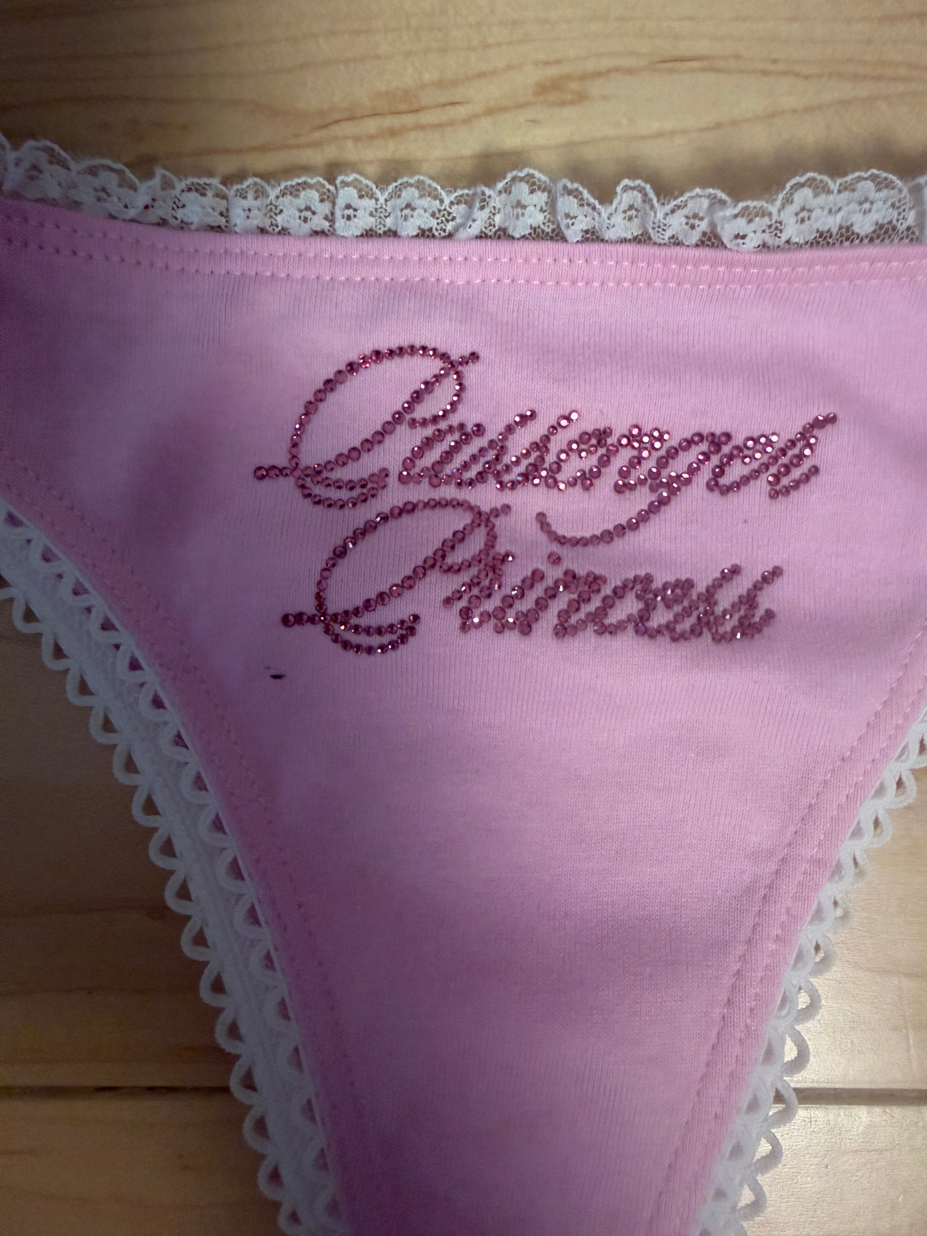 Perfectly Imperfect Pink Passenger Princess Thong