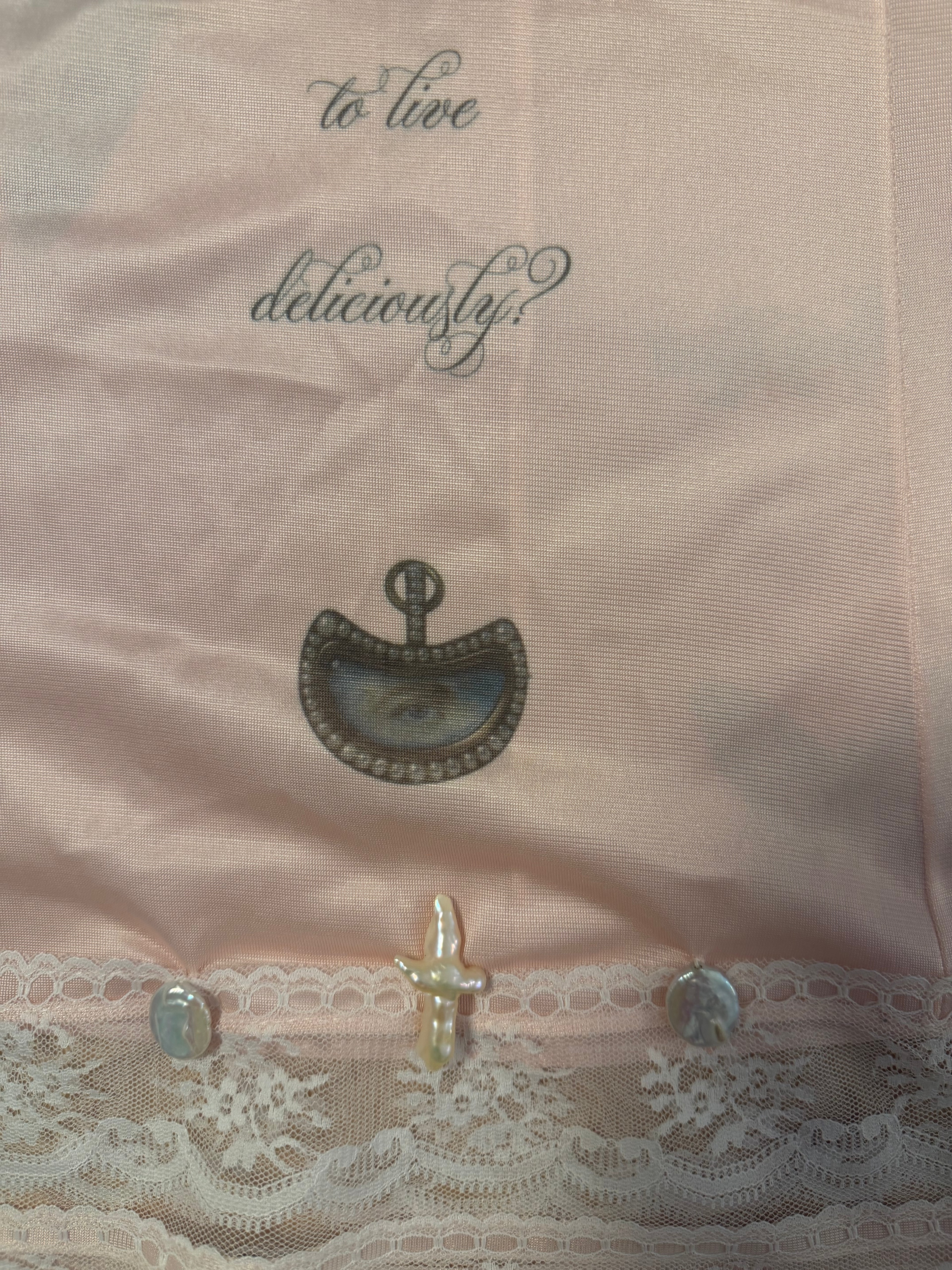 Pink Live Deliciously Slip Skirt