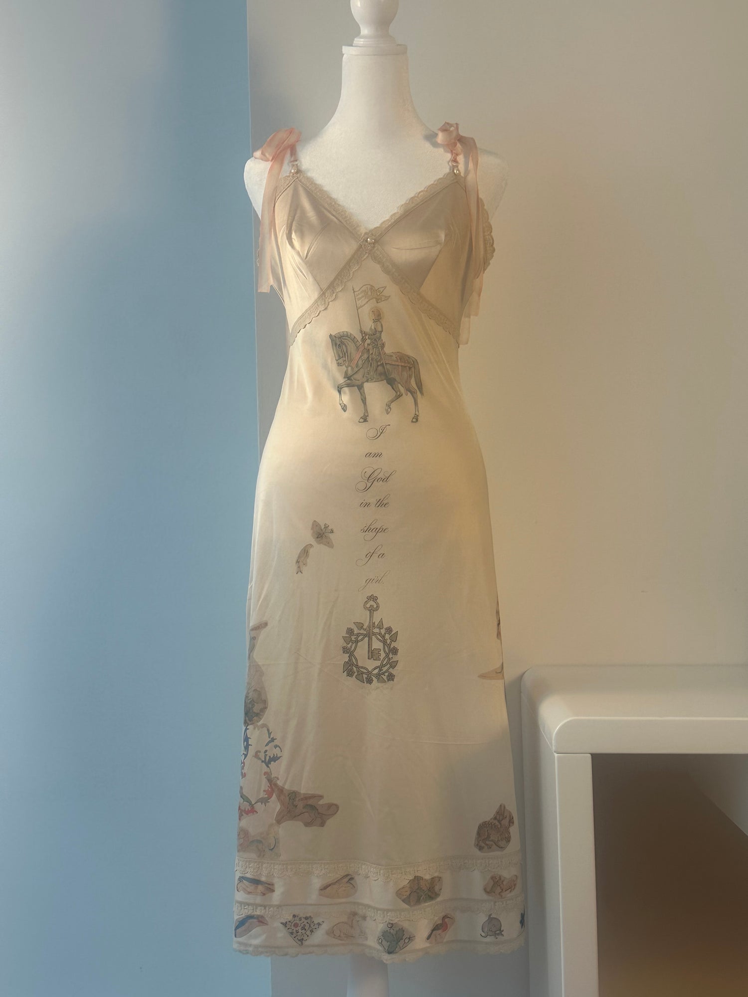 Joan of Arc Slip Dress (pre-order) Highly Liquid Joan of Arc Slip Dress (pre-order) Highly Liquid