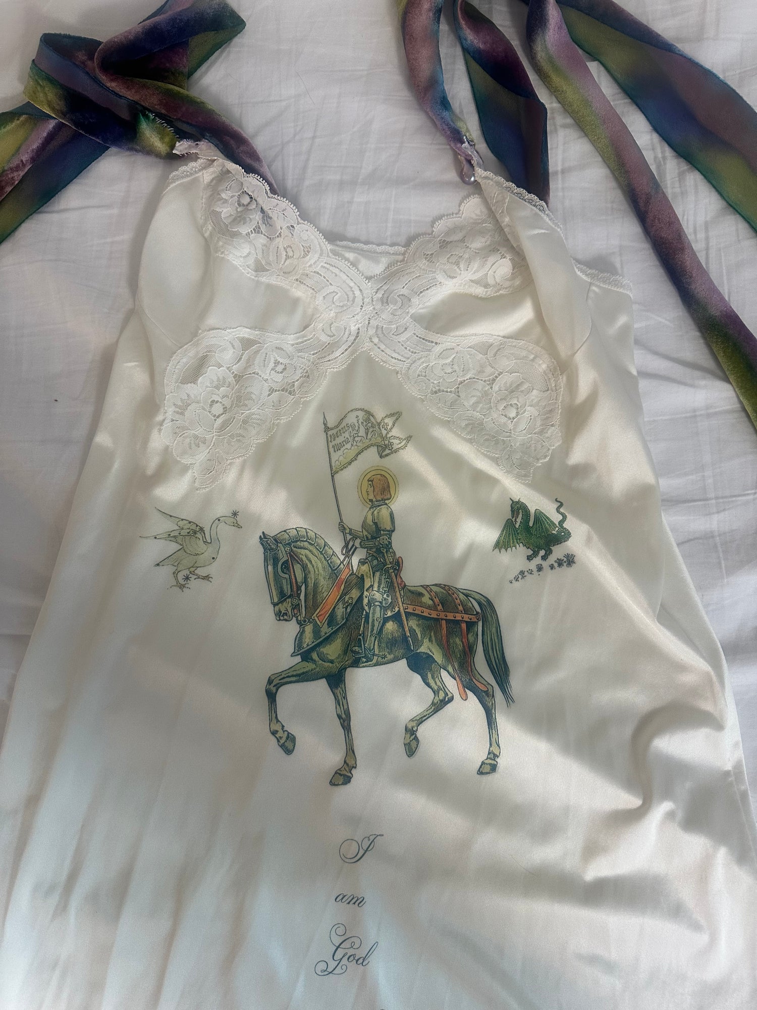 Joan of Arc Dragon Slip Dress