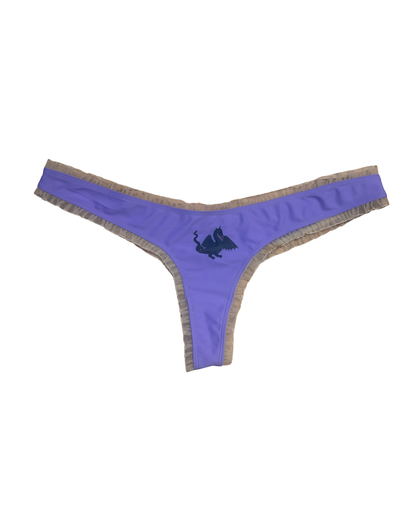 Perfectly Imperfect Purple Dragon Thong