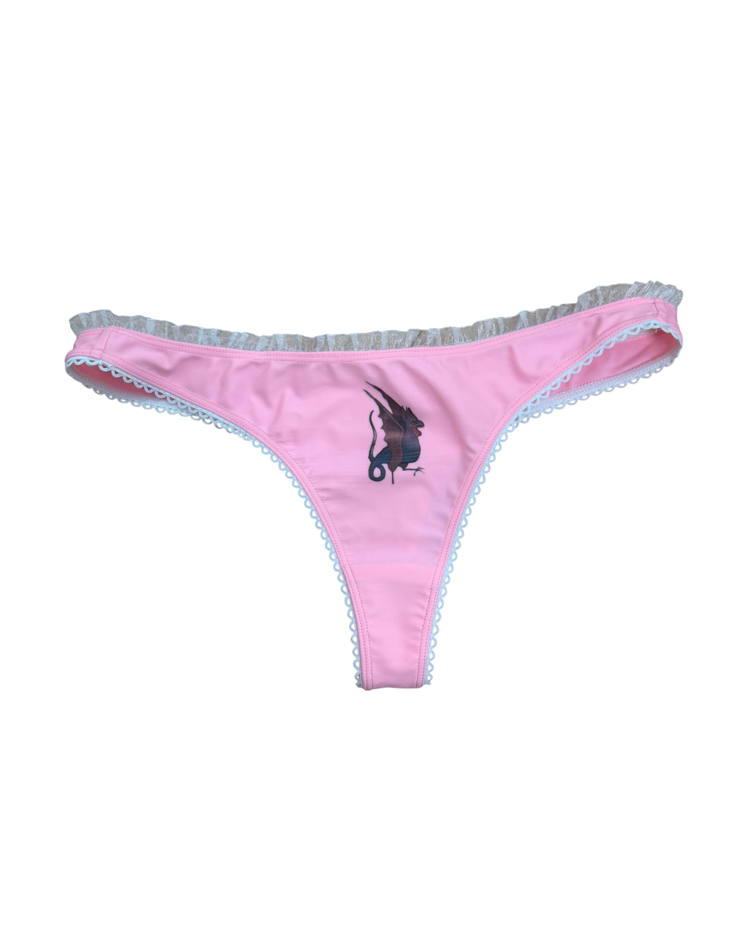Pink Griffin Thong