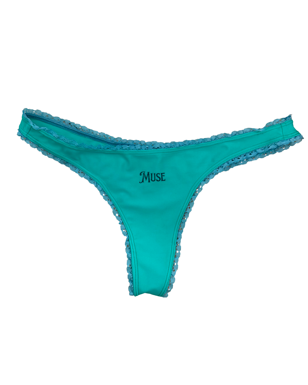 Teal Muse Thong
