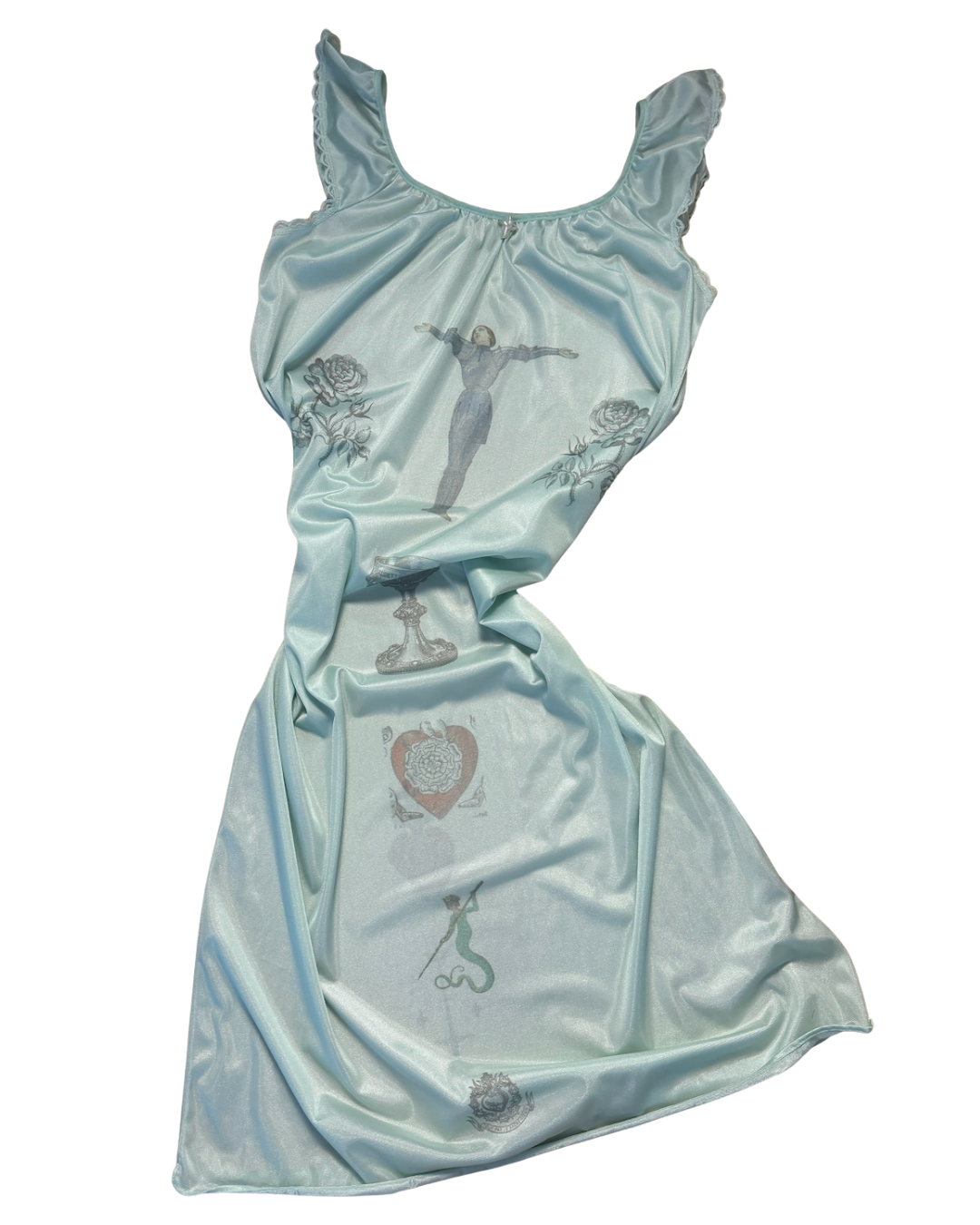 Aqua Joan of Arc Maxi Dress