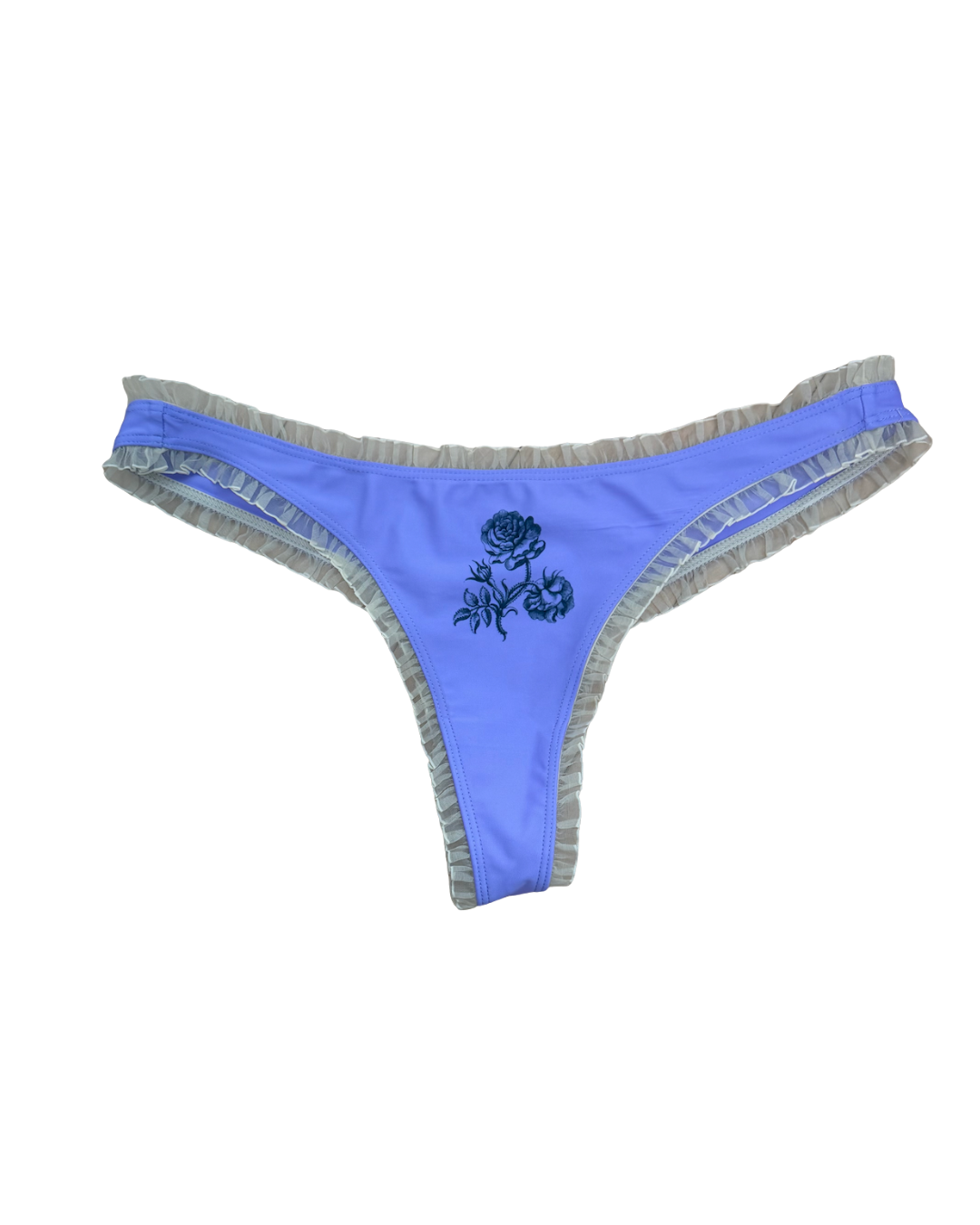 Black Rose Thong
