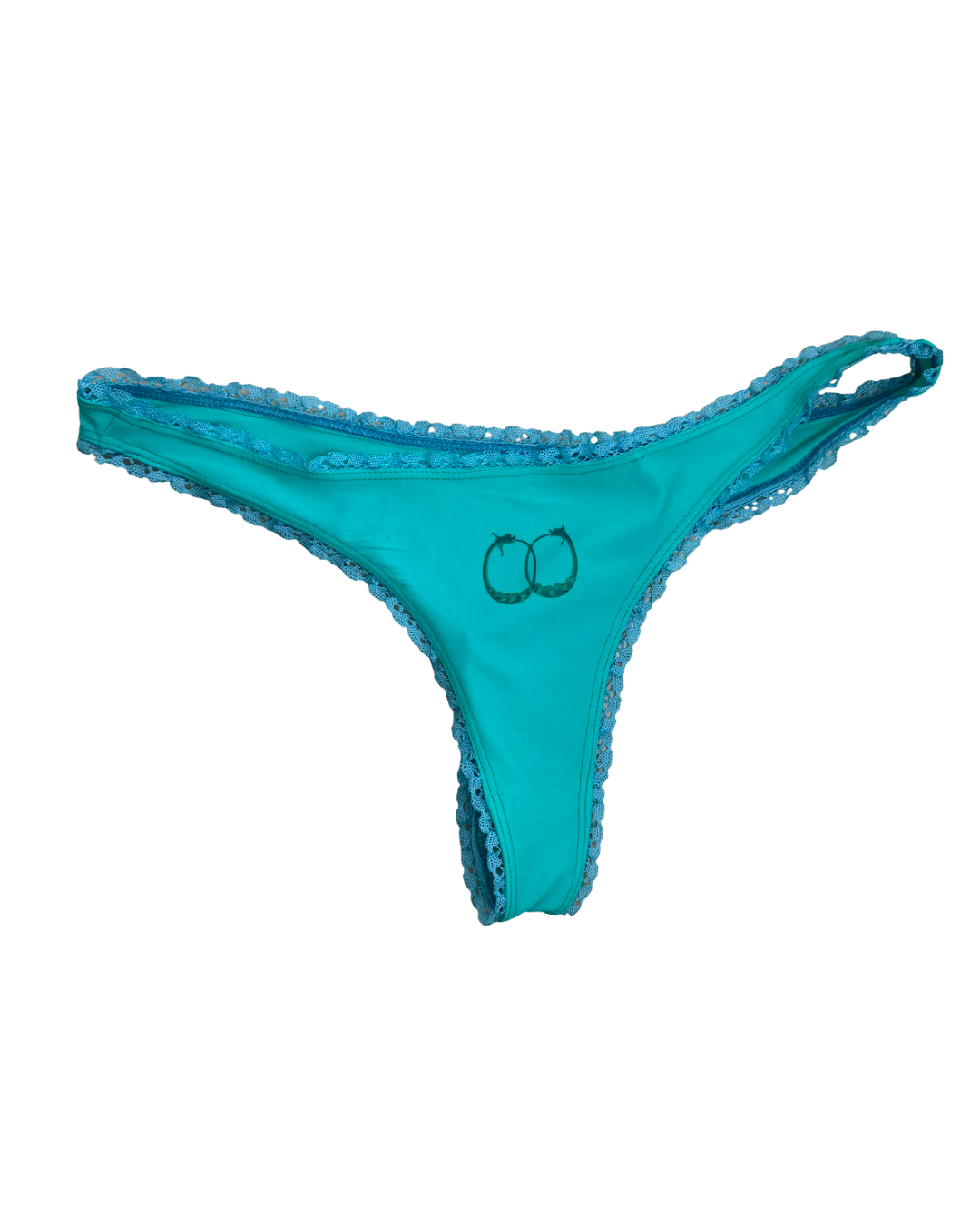 Teal Ouroboros Thong