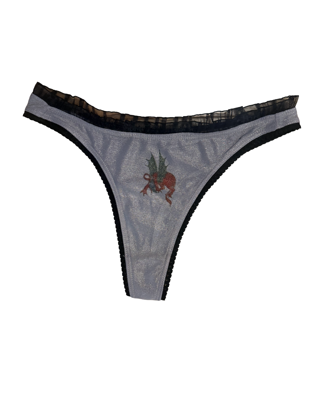 Perfectly Imperfect Orange Dragon Thong