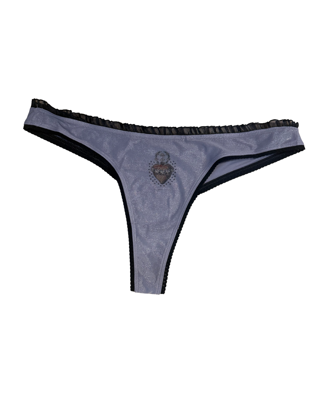 Perfectly Imperfect Sparkly Sacred Heart Thong 