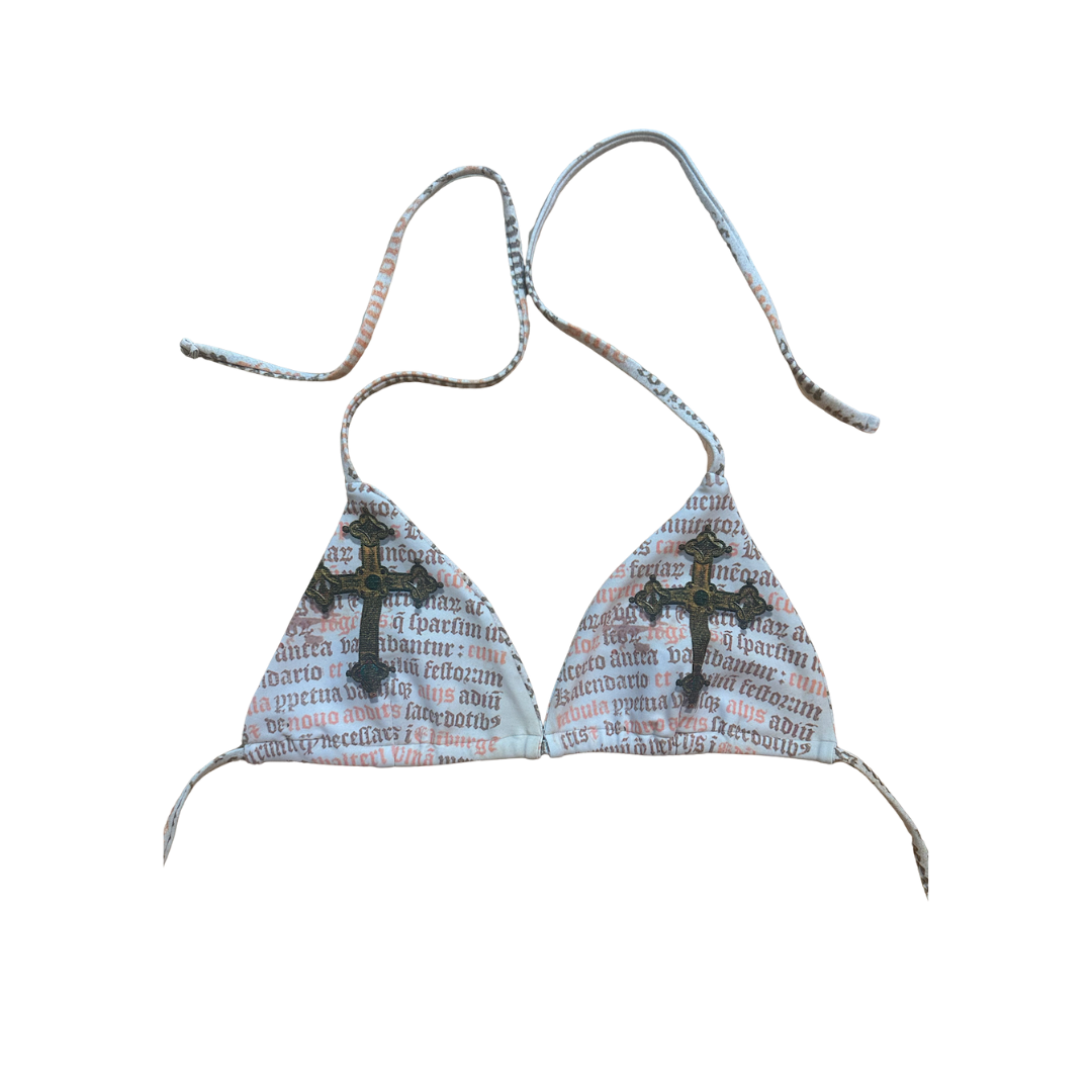 Perfectly Imperfect Sacred Heart Bikini Top