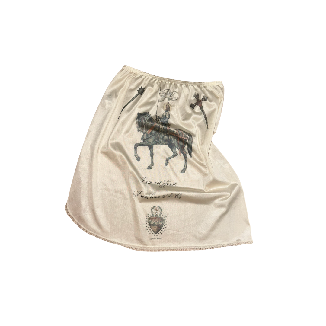 I Am Not Afraid Slip Skirt