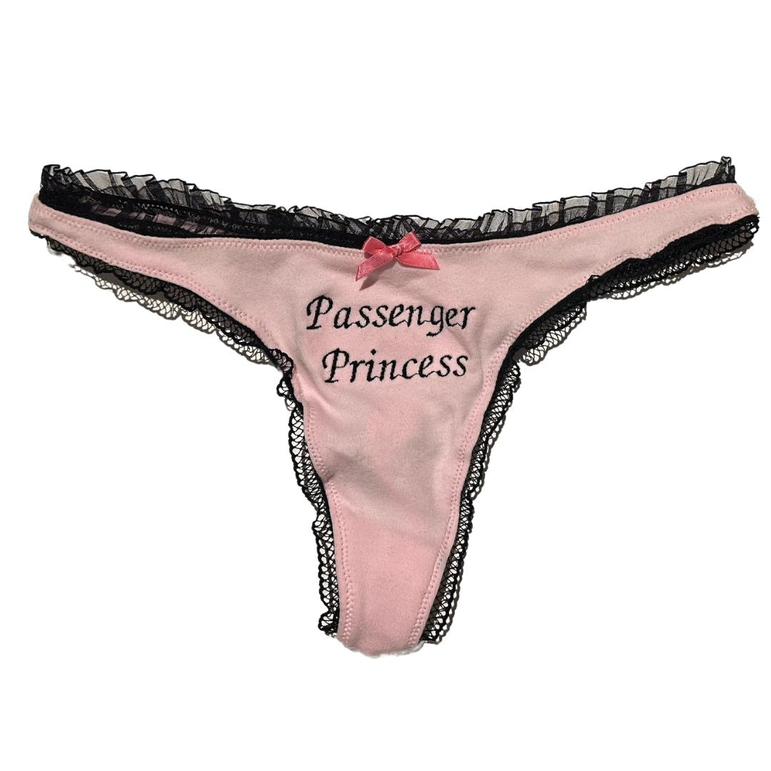 Pink Passenger Princess Thong