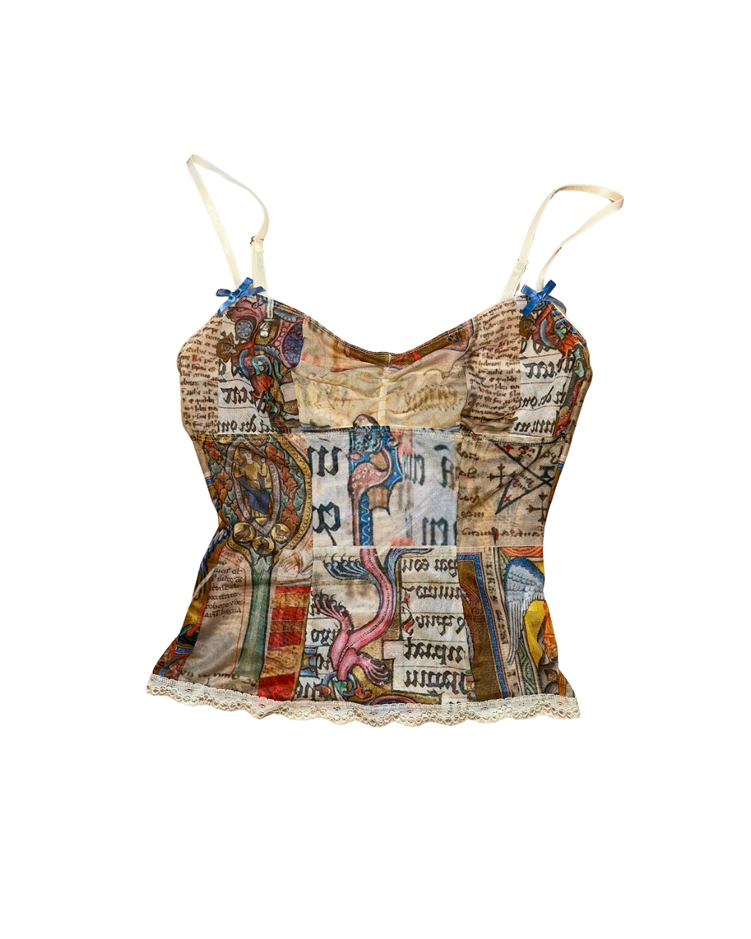 Perfectly Imperfect Sweetheart Neckline Illuminated Cami