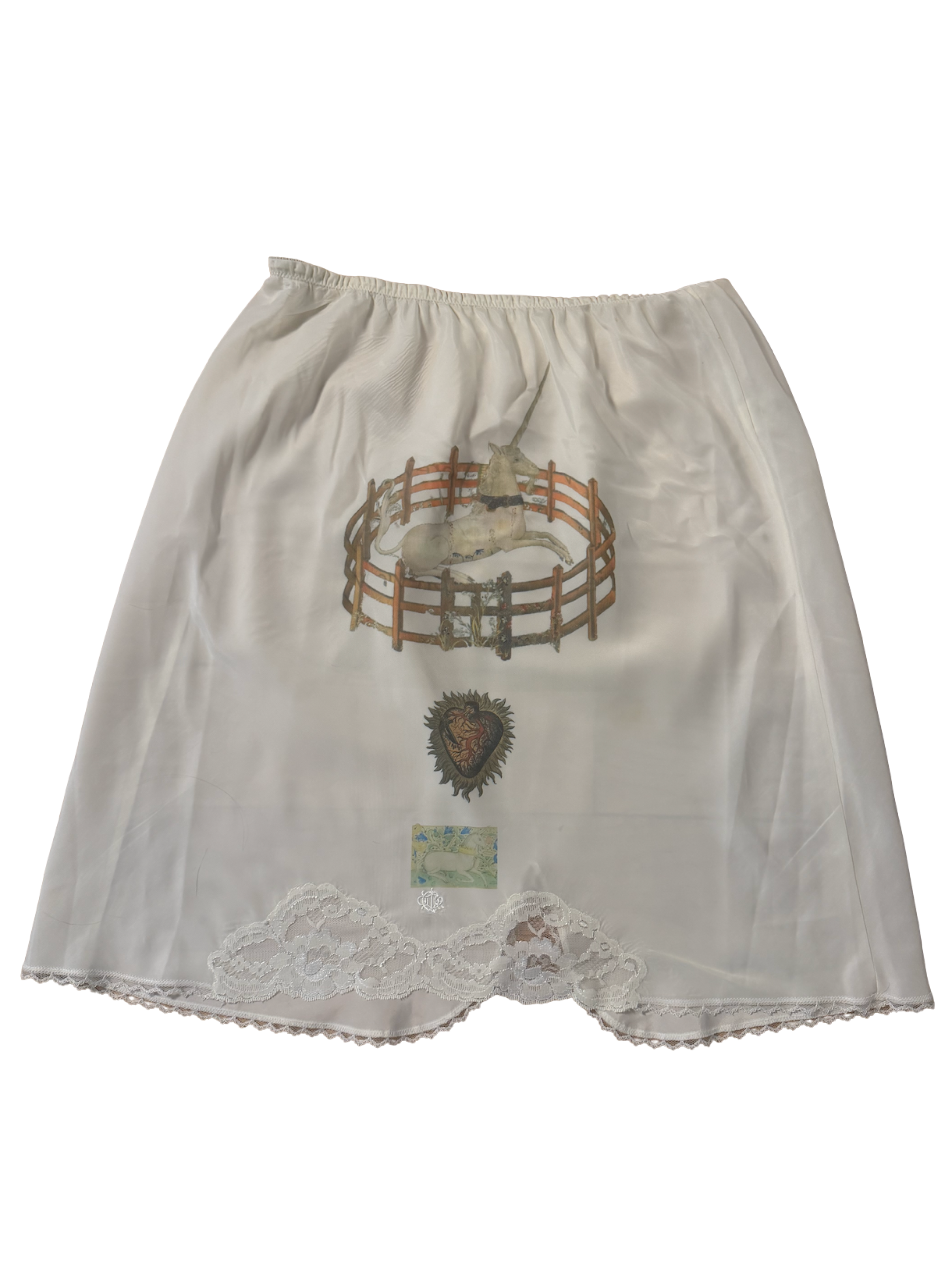 Perfectly Imperfect Unicorn Slip Skirt (Dior)
