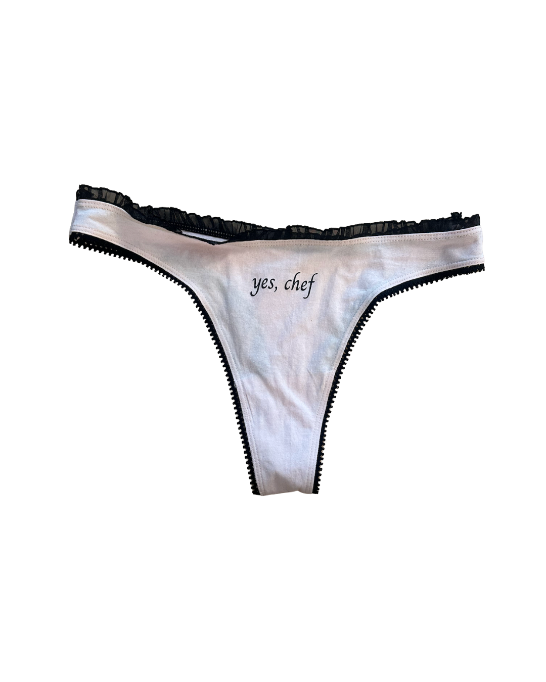 Perfectly Imperfect Yes, Chef Thong