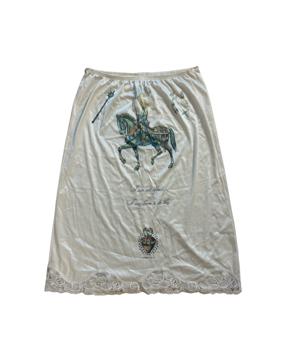 Perfectly Imperfect Joan of Arc Slip Skirt 