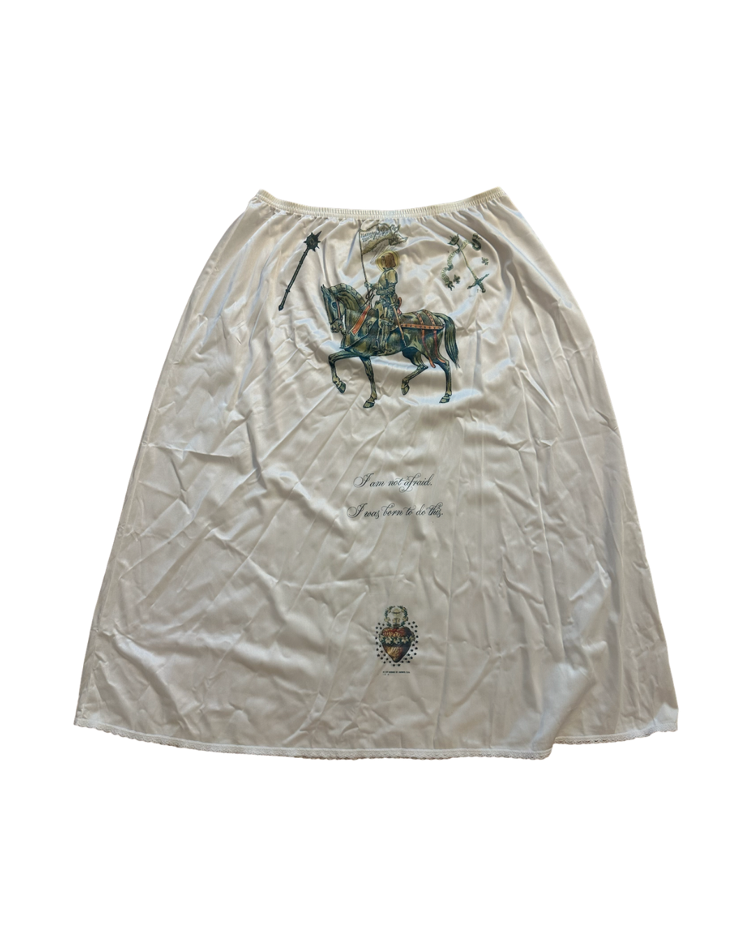 Perfectly Imperfect Joan of Arc Slip Skirt 