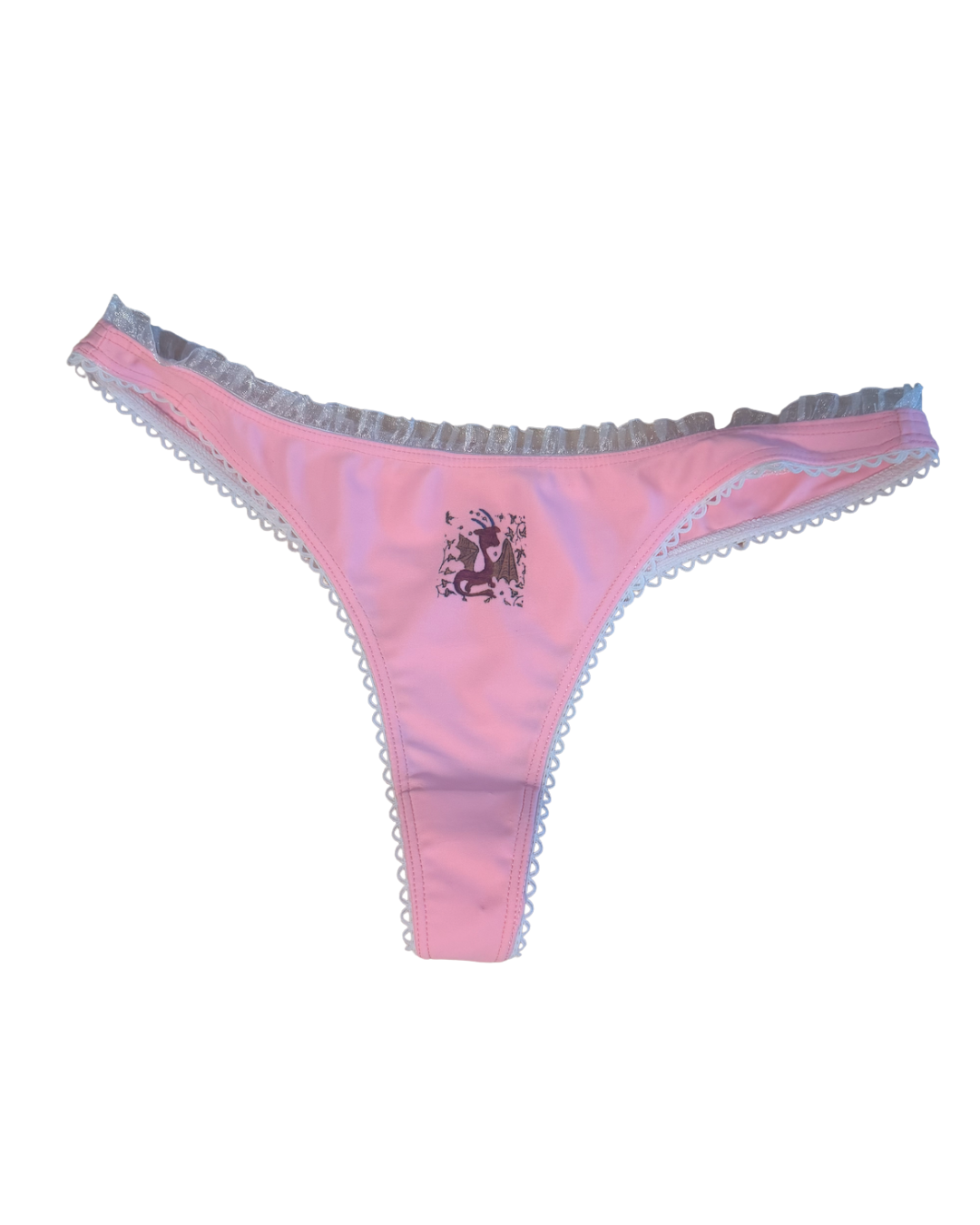 Orange Dragon Thong