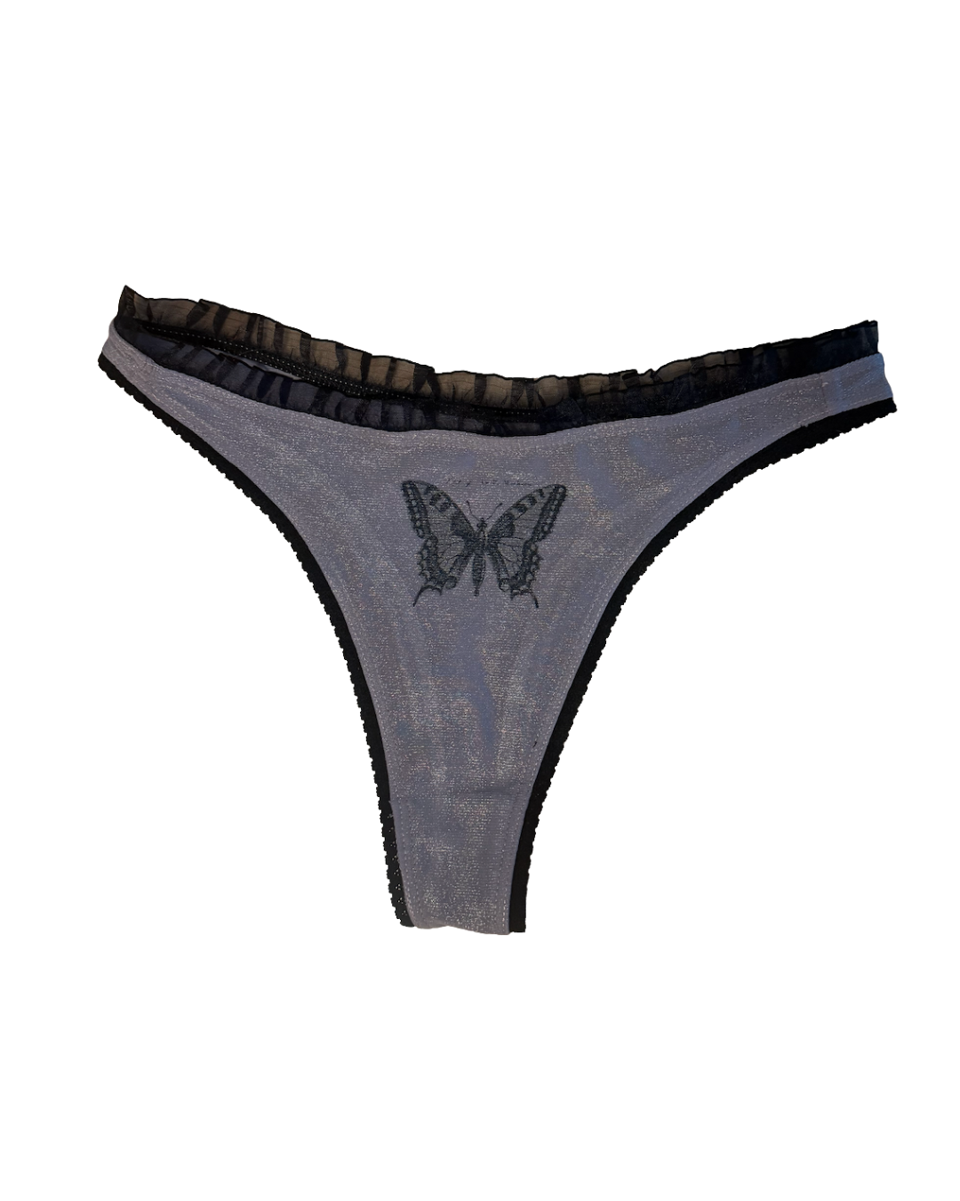 Sparkly Butterfly Thong