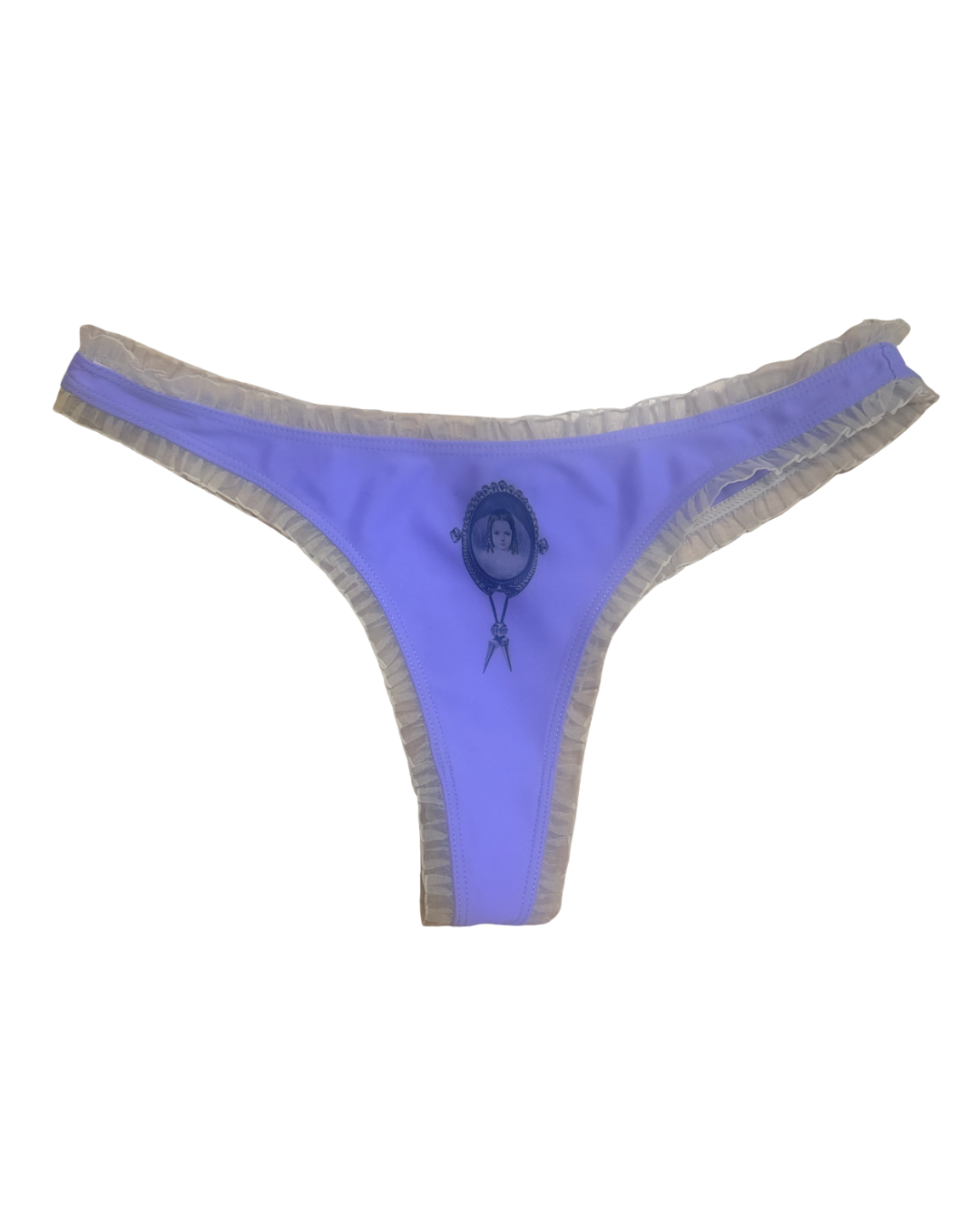 Victorian Mourning Thong