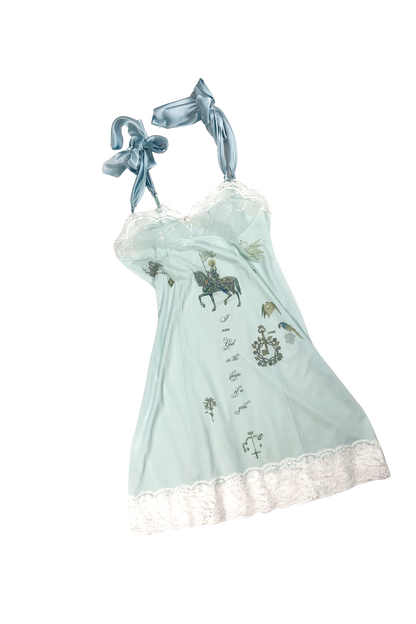 Blue Joan of Arc Dress