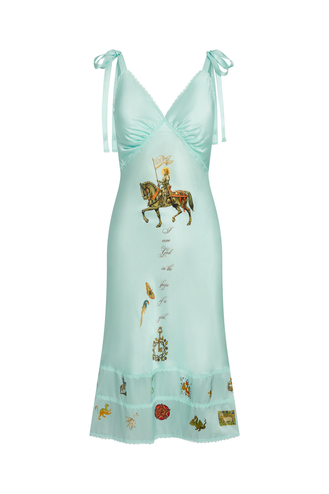 Joan of Arc Slip Slip Dress in Heirloom