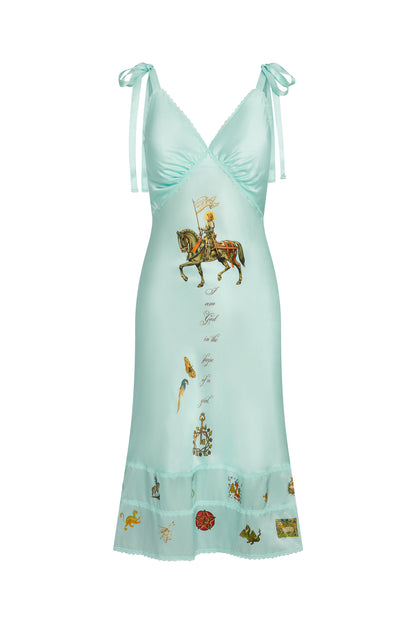 Joan of Arc Slip Slip Dress in Heirloom