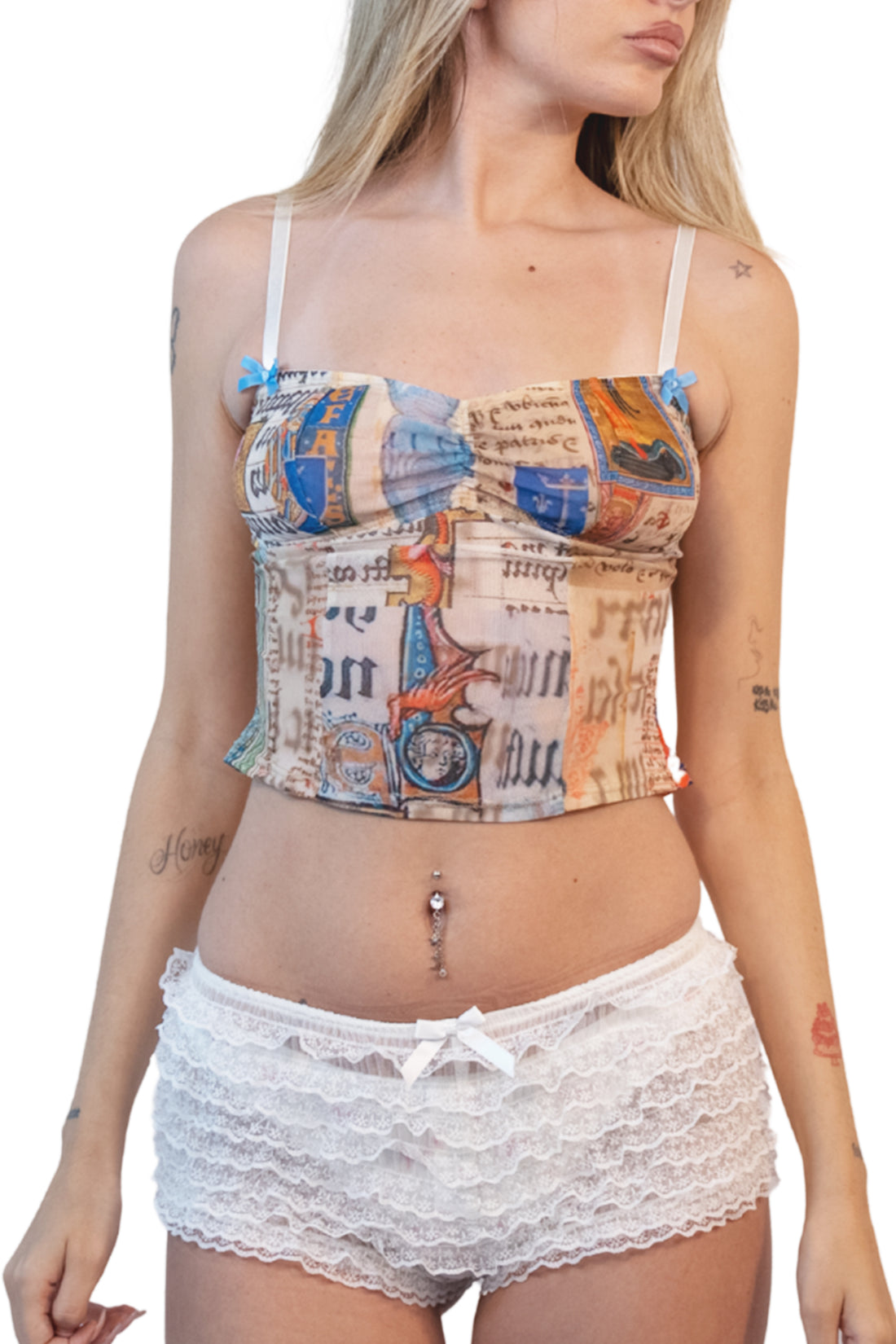 Sweetheart Neckline Illuminated Cami