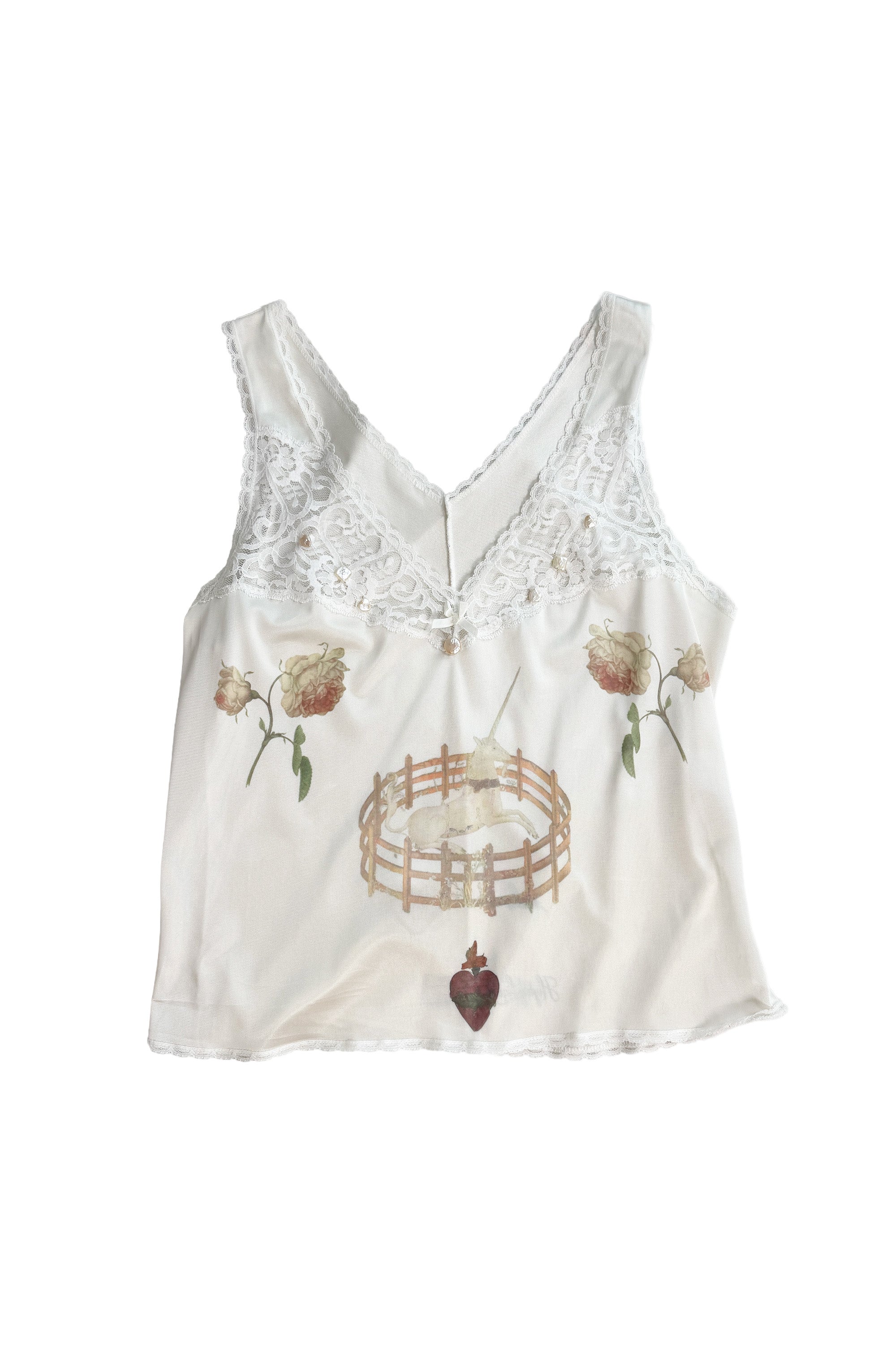 The Unicorn and the Roses Cami