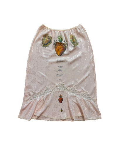 Sacred Heart Mermaid Slip Skirt