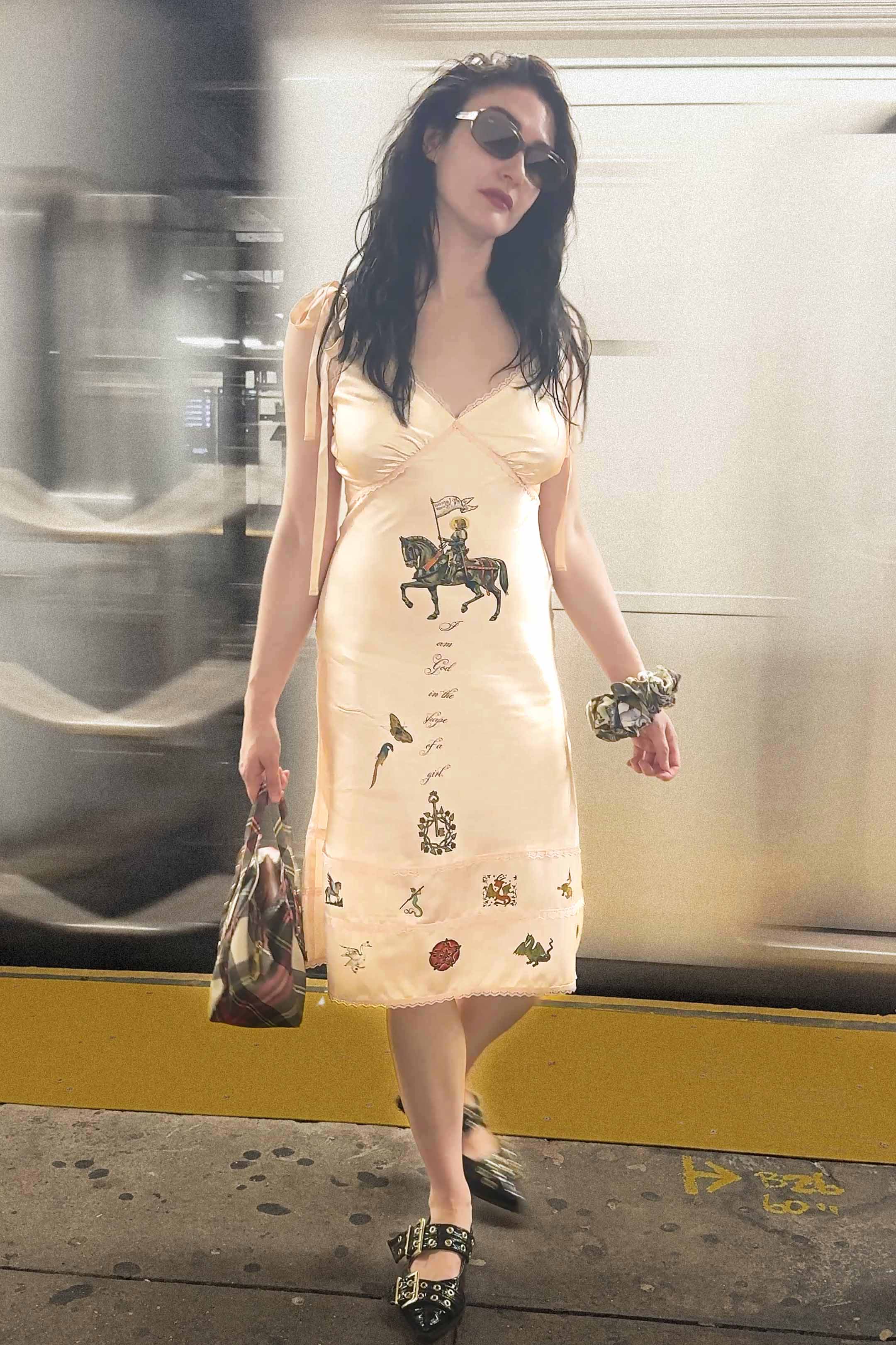 Joan of Arc Silk Slip Dress (PRE-ORDER)