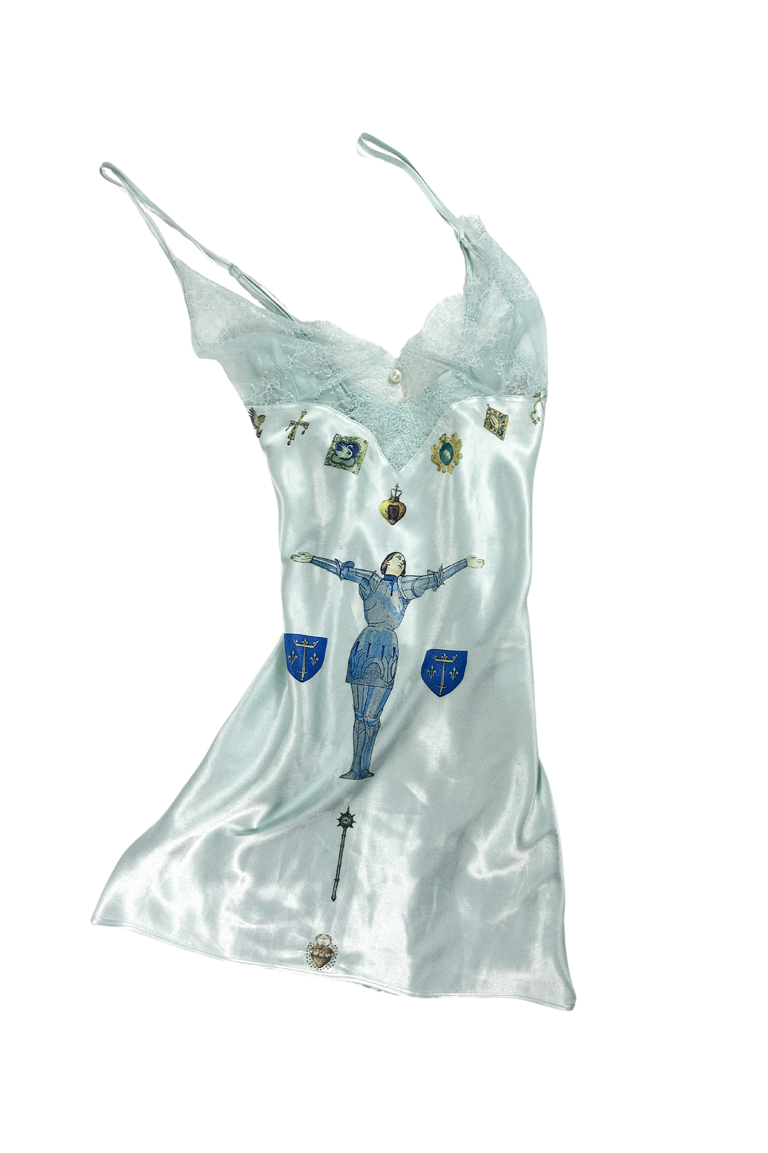Joan of Arc Mini Slip Dress
