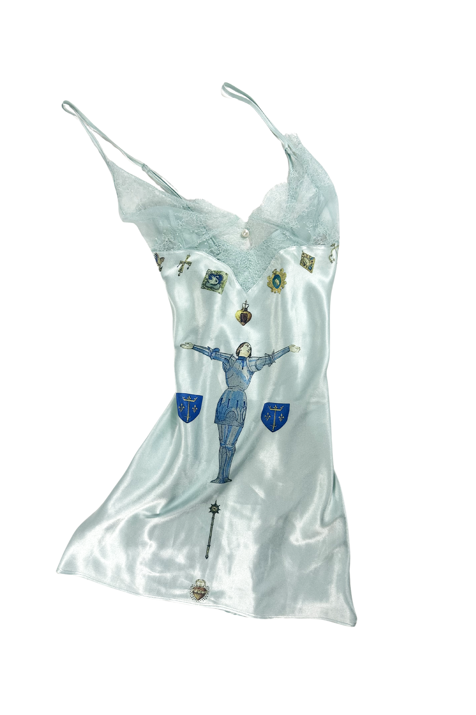 Joan of Arc Mini Slip Dress