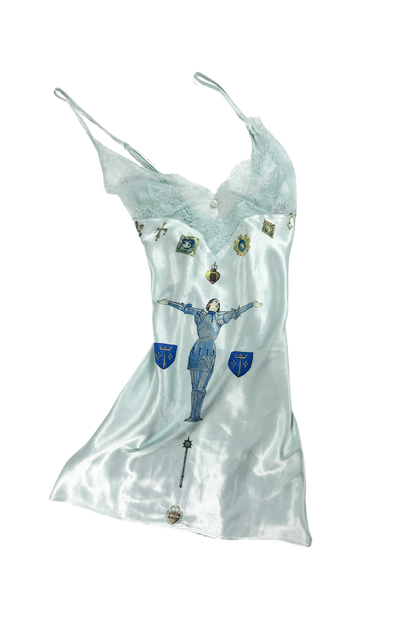 Joan of Arc Mini Slip Dress