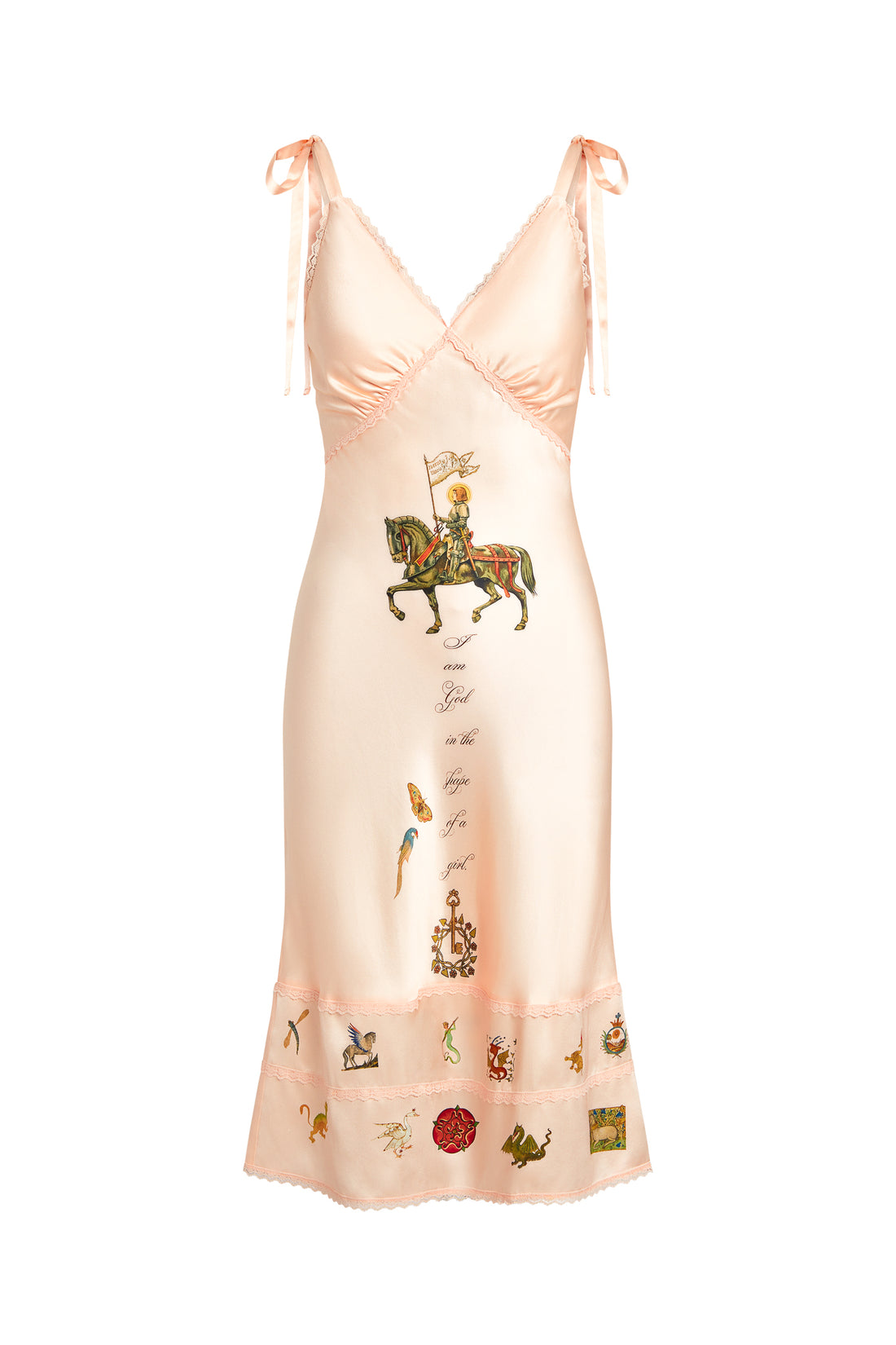 Joan of Arc Silk Slip Dress (PRE-ORDER)