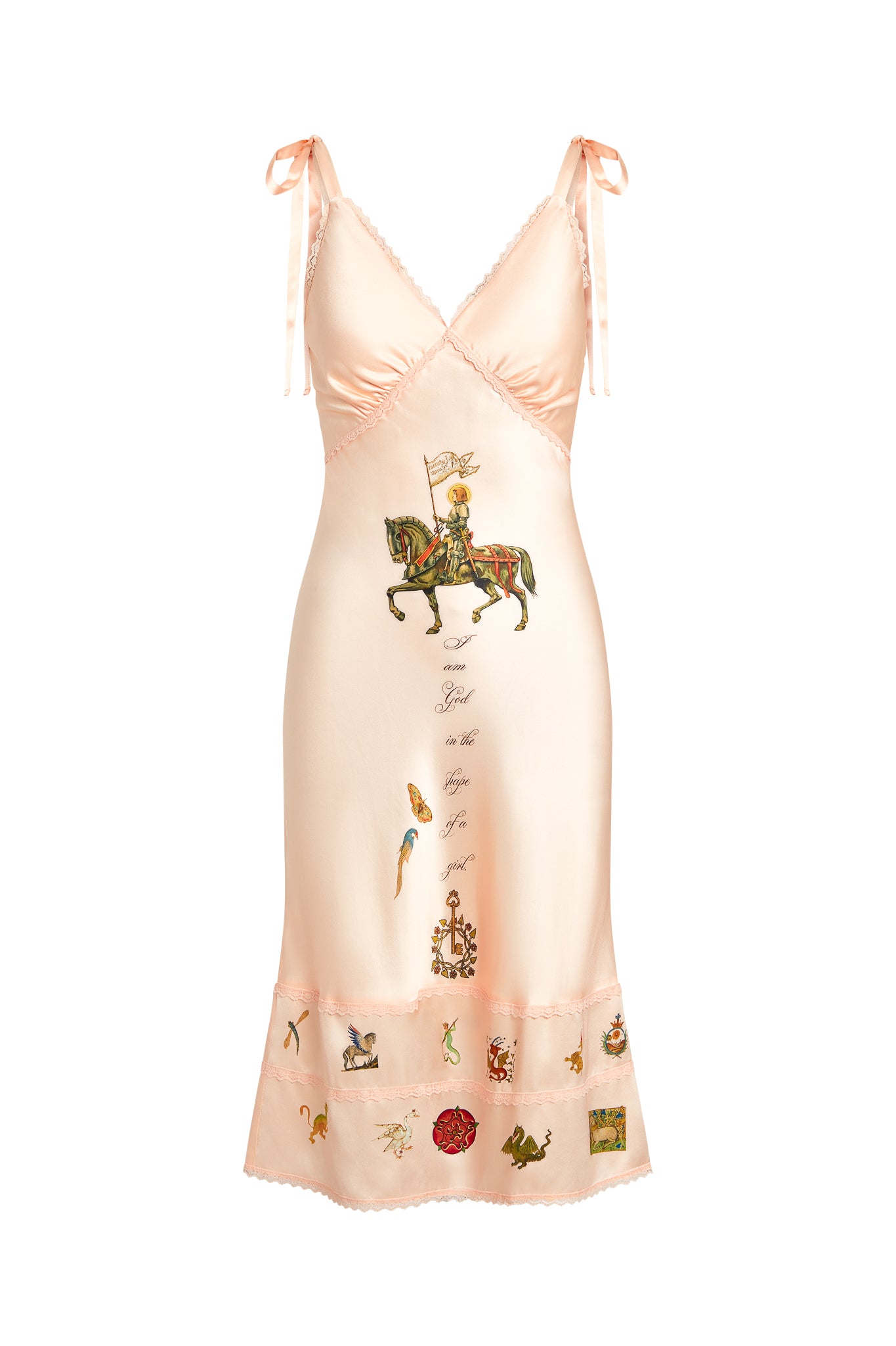 Joan of Arc Silk Slip Dress (PRE-ORDER)