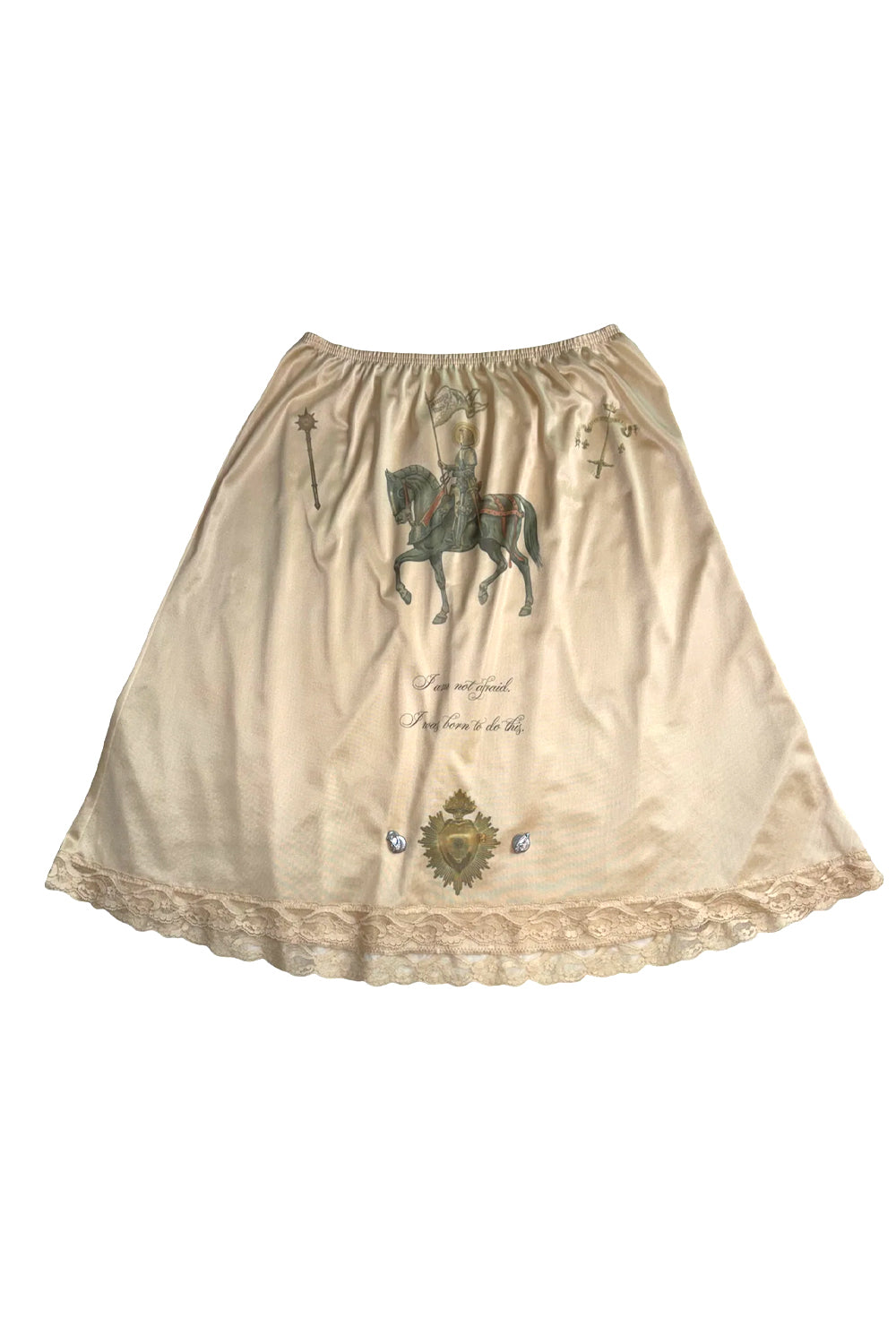 I Am Not Afraid Slip Skirt 