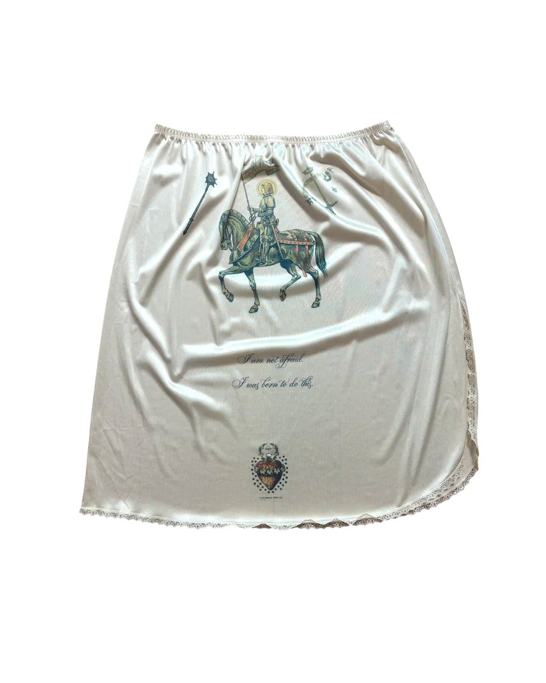 I Am Not Afraid Slip Skirt 