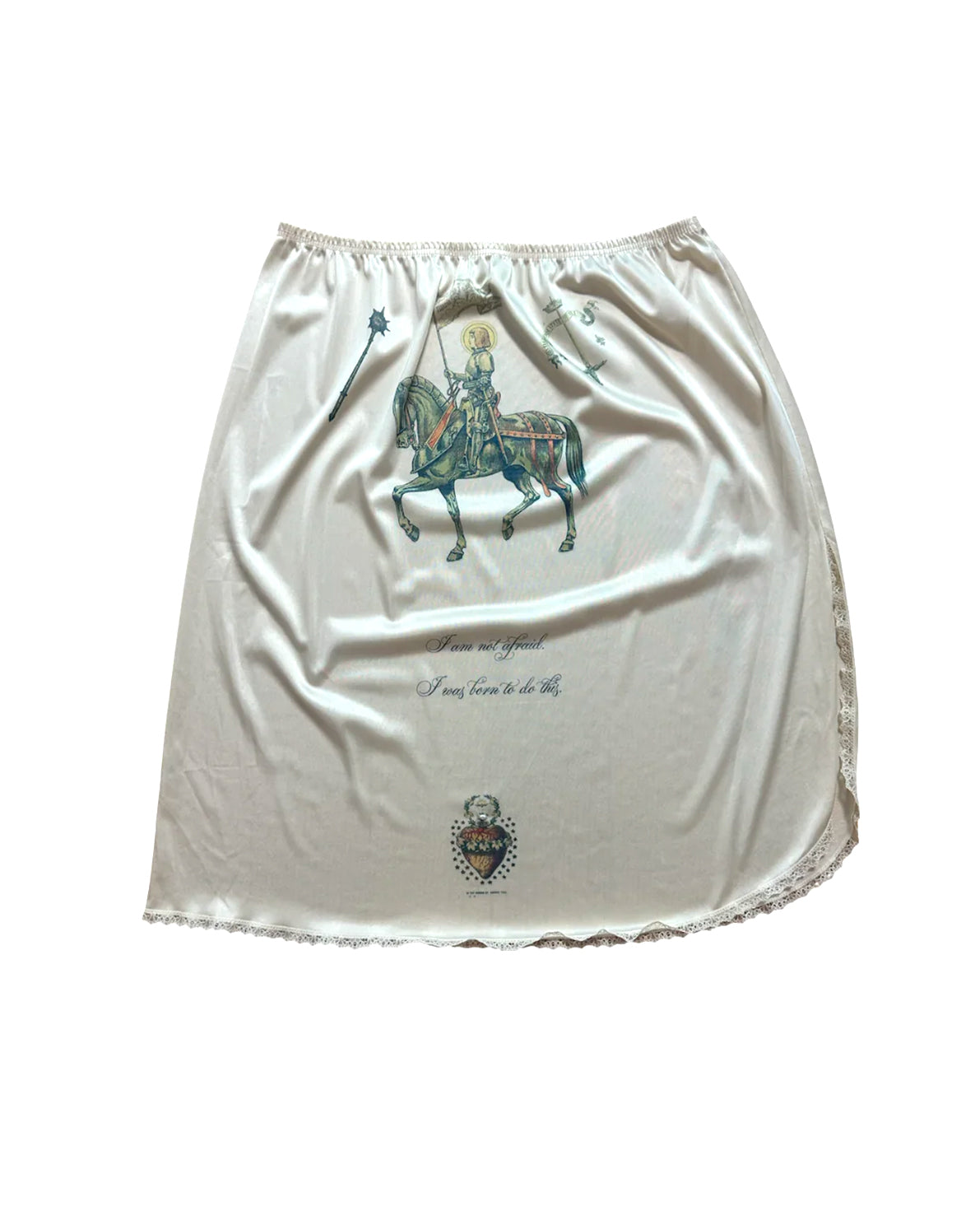 I Am Not Afraid Slip Skirt 