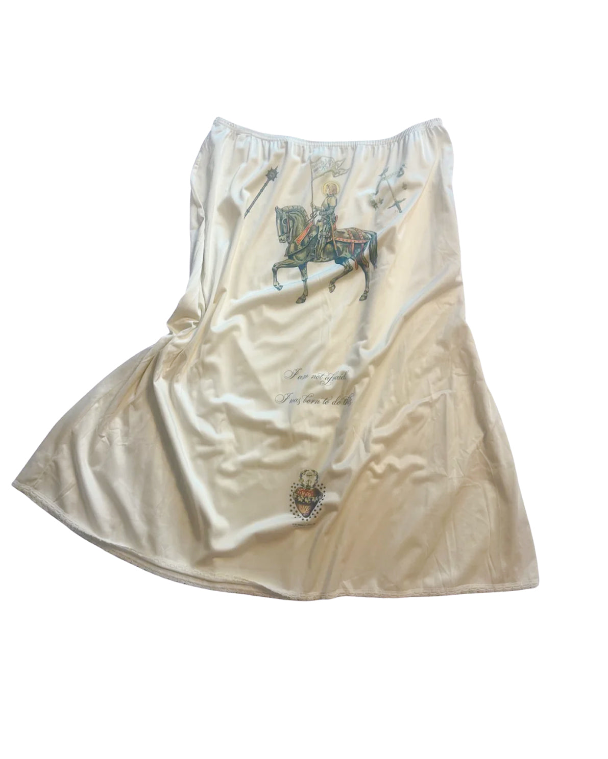 I Am Not Afraid Slip Skirt 