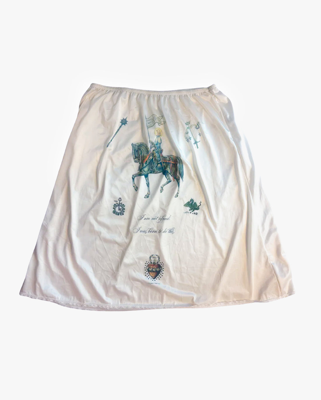 I Am Not Afraid Slip Skirt 