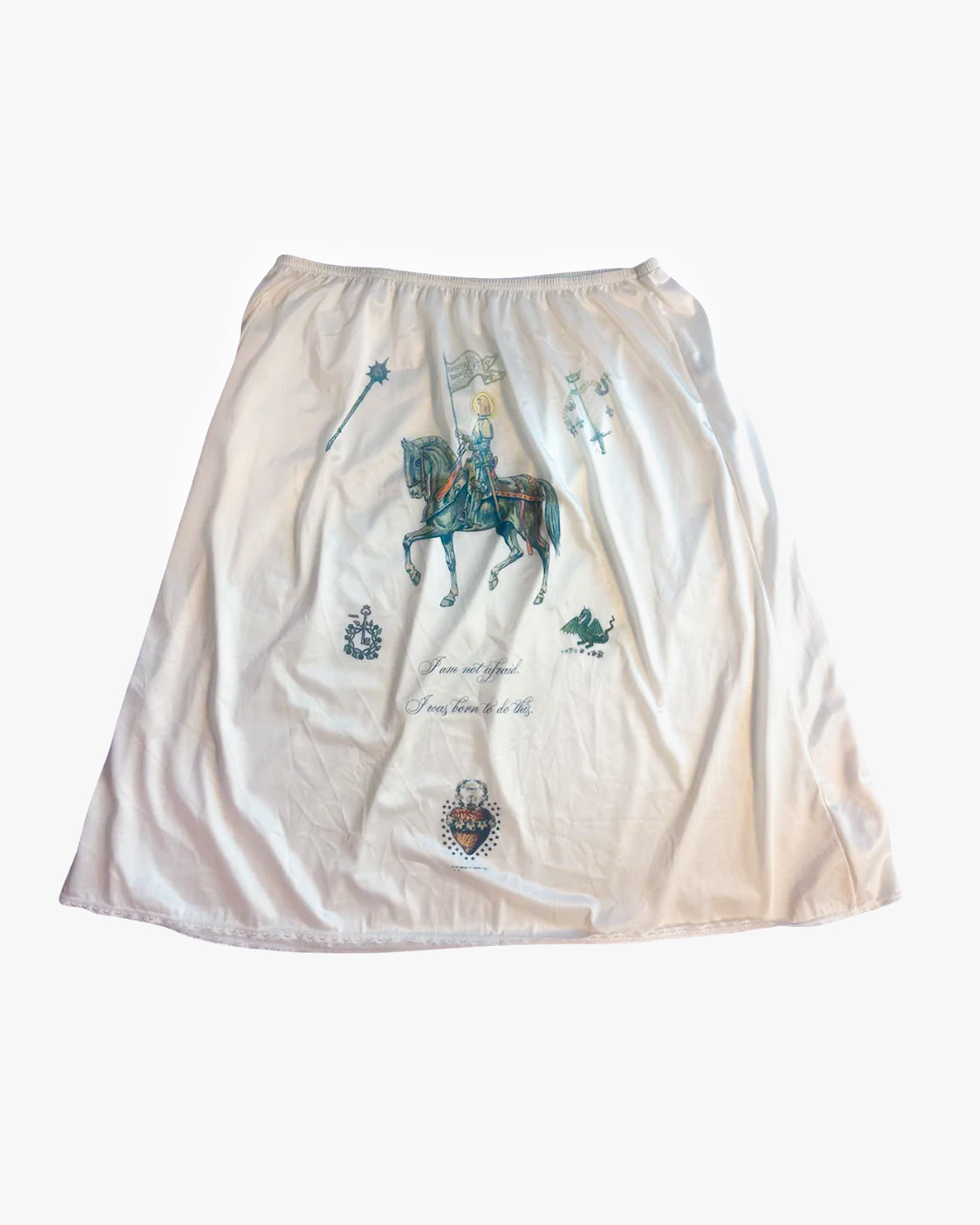 I Am Not Afraid Slip Skirt 