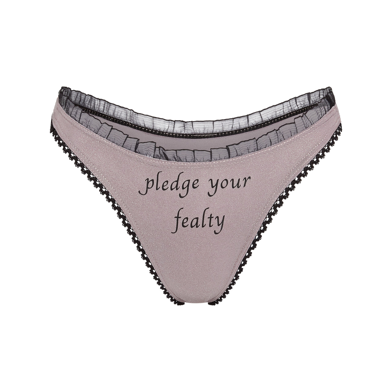 Pledge Your Fealty Thong