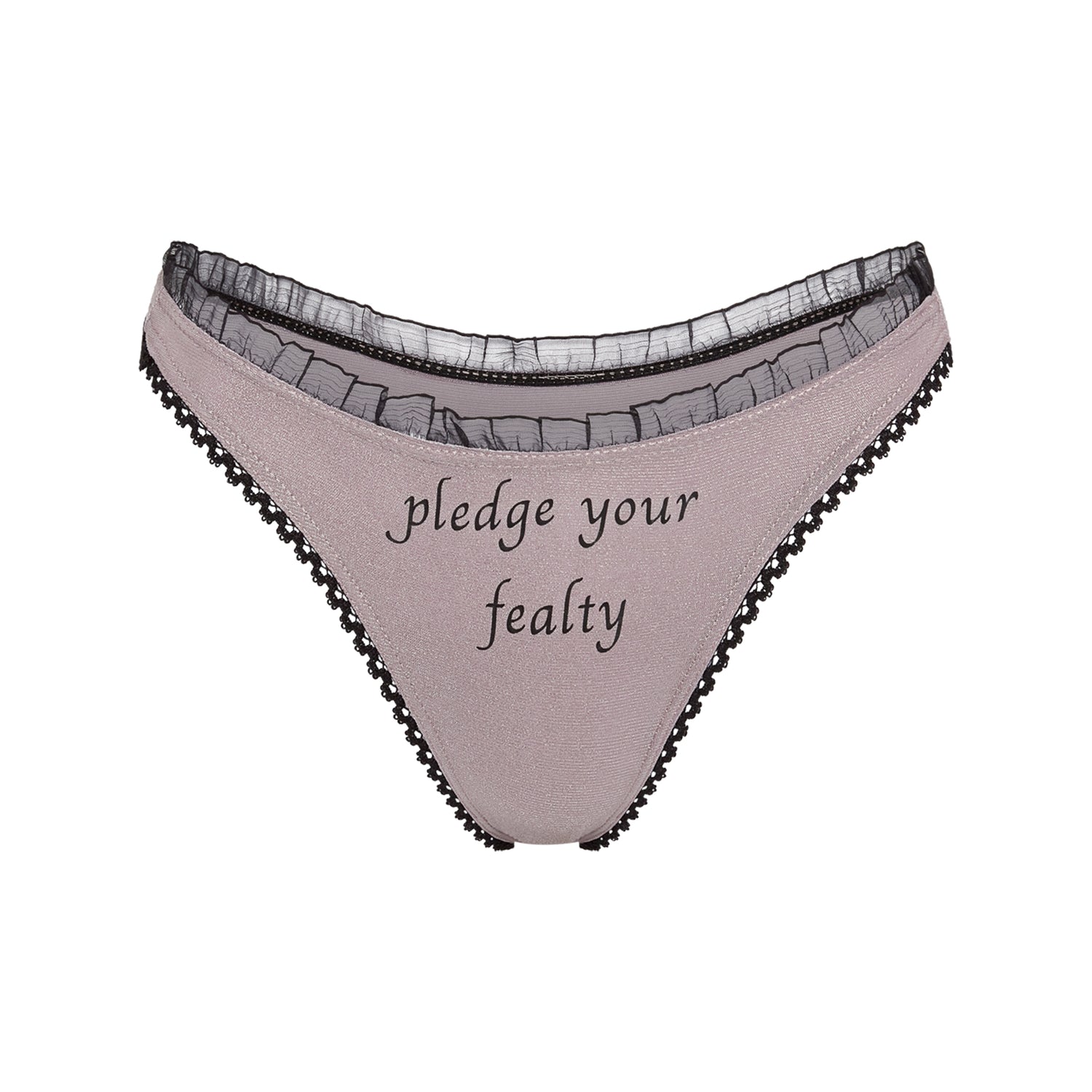 Pledge Your Fealty Thong
