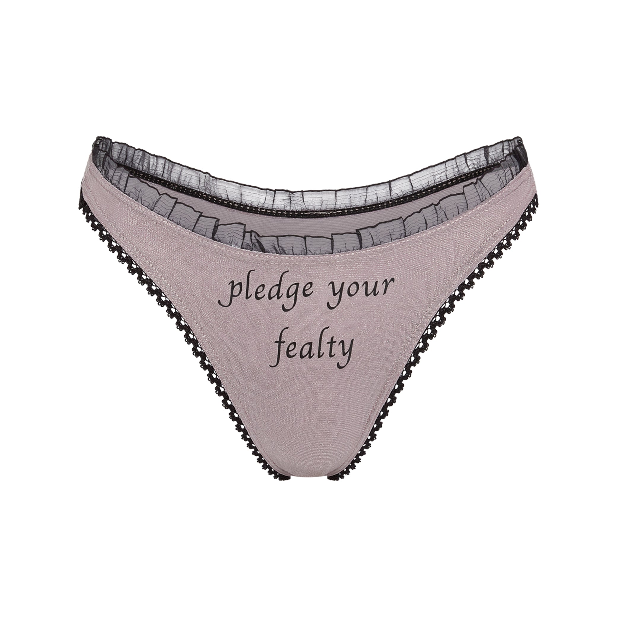 Pledge Your Fealty Thong