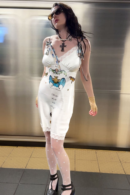 Silk Live Deliciously Dress in Ivory
